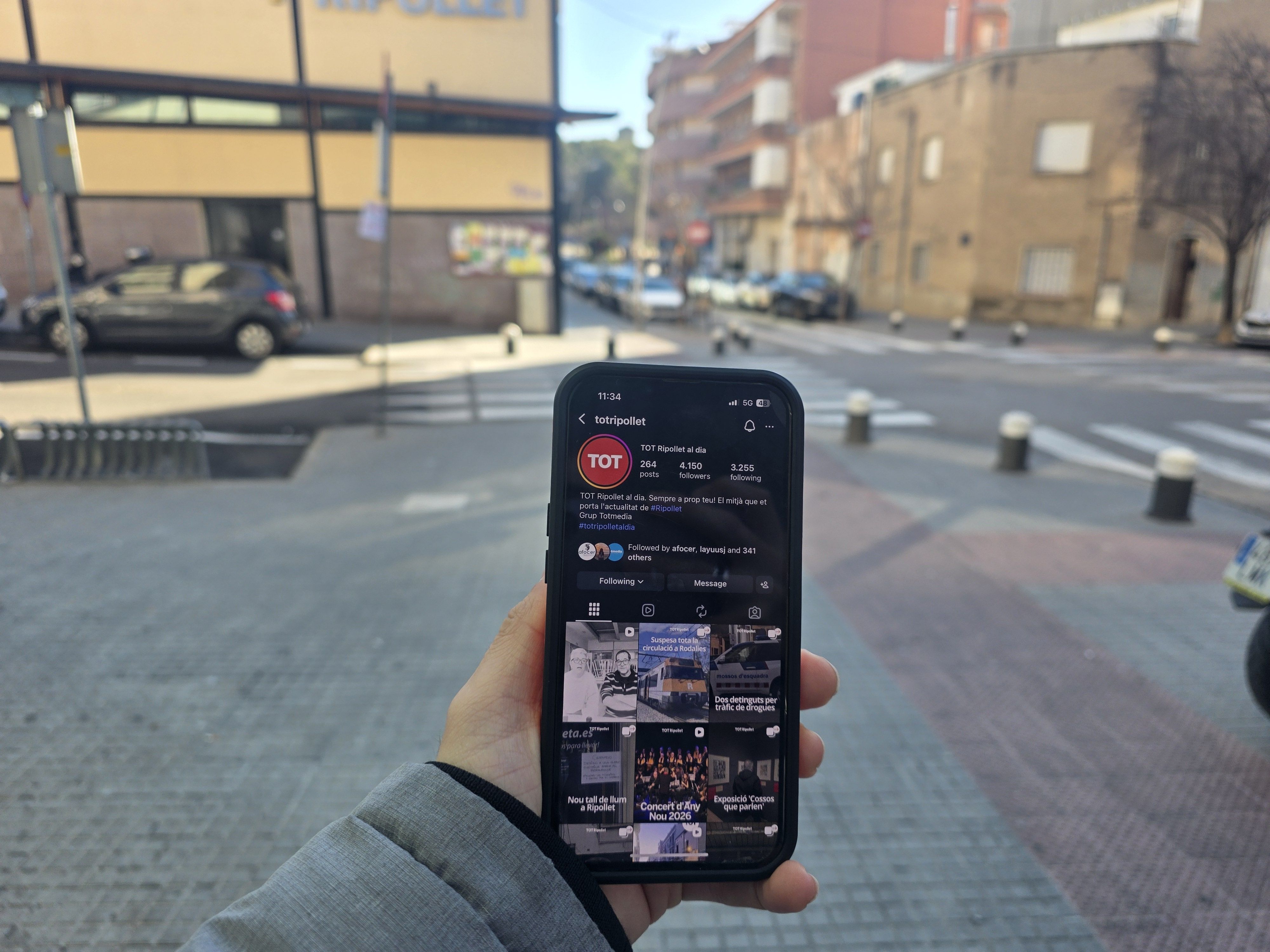 Imatge de l'Instagram del TOT Ripollet. FOTO: Marc Mata