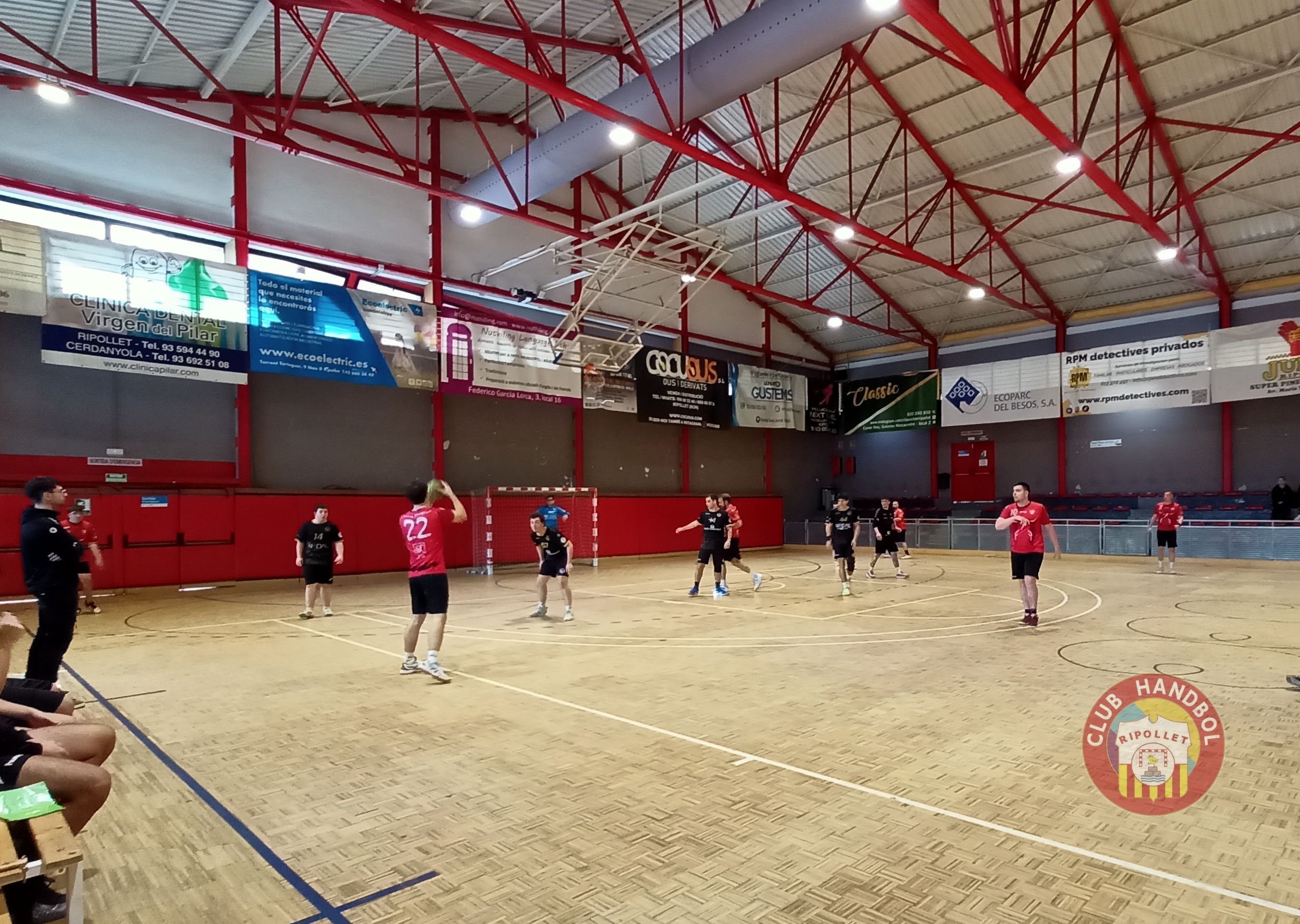 Un partit molt treballat malgrat la derrota. Foto: CH RIPOLLET