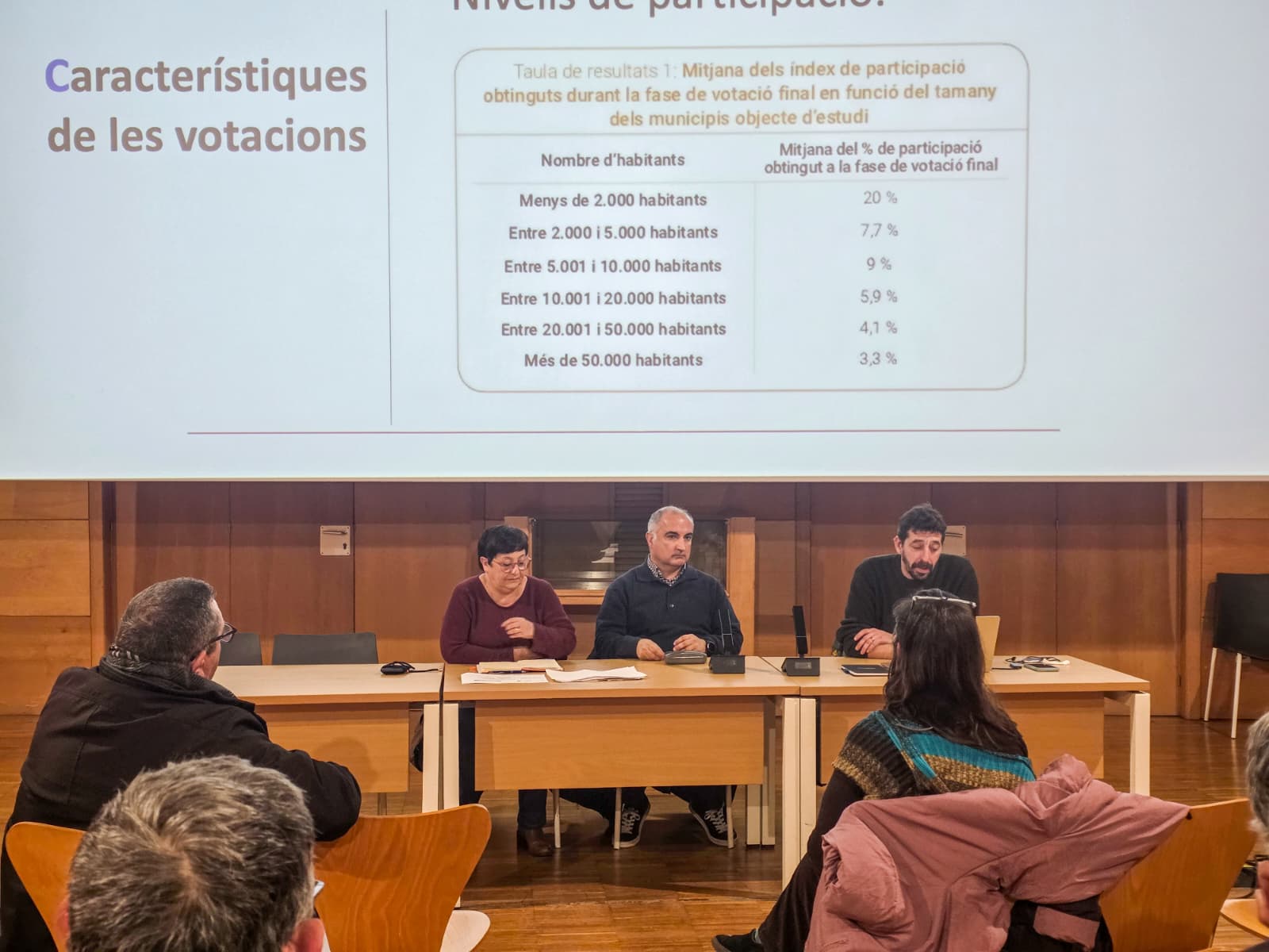 L'Ajuntament presenta a la ciutadania com participar en els pressupostos participatius de 2026. Foto: Marc Mata 