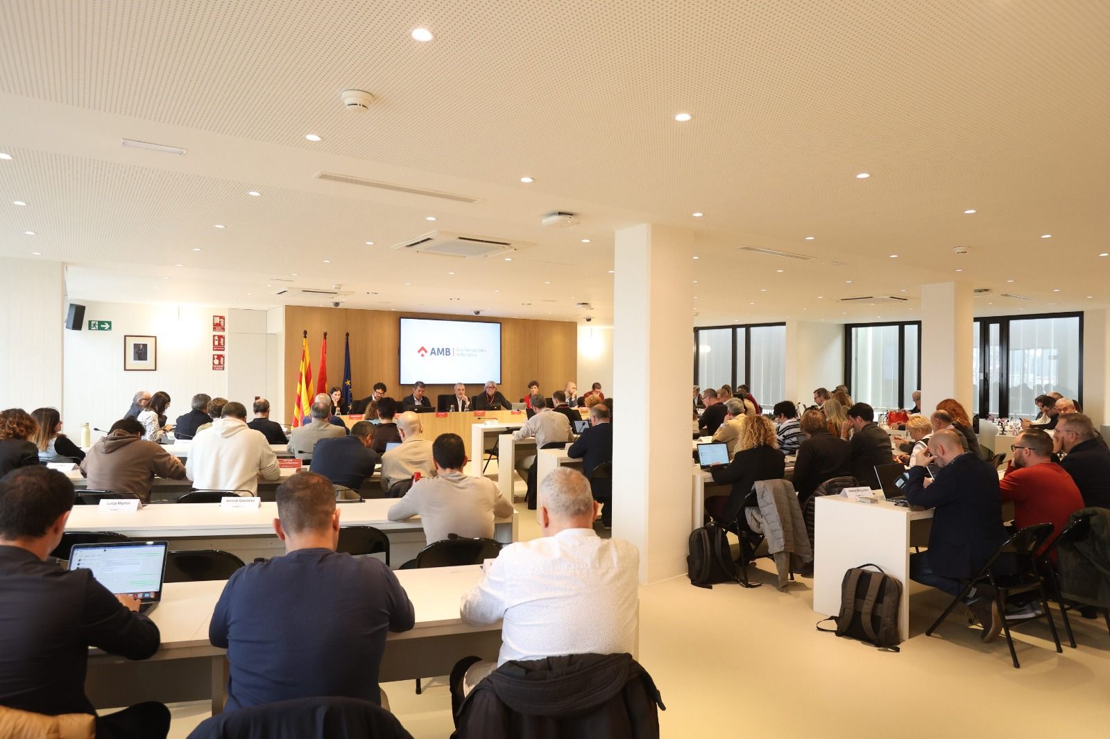 El Consell Metropolità ha aprovat aquesta setmana inicialment el PDUM, participa l'alcalde Luis Tirado. FOTO: AMB