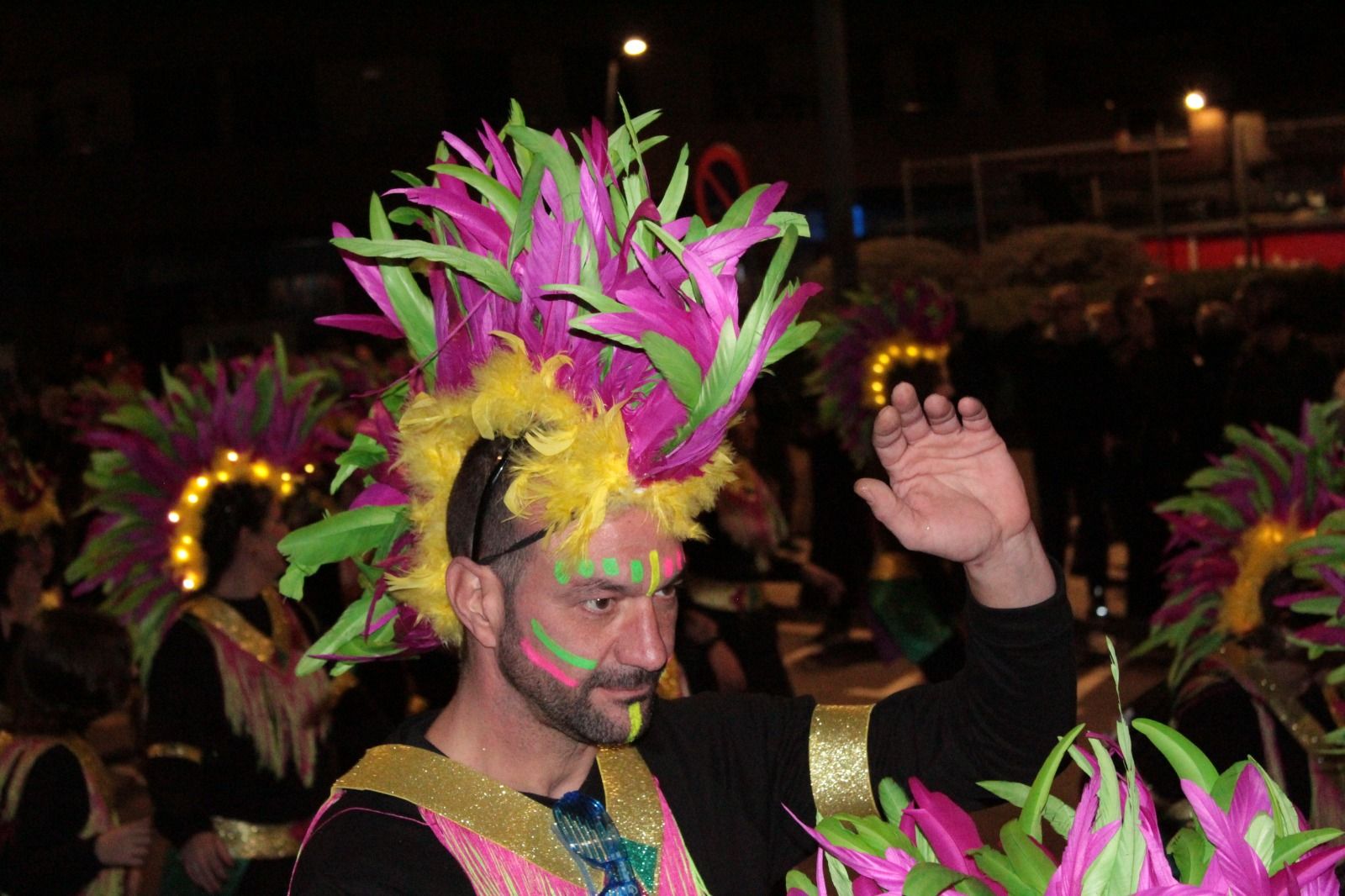 Un carnaval molt colorit. Foto: Sergio Sánchez