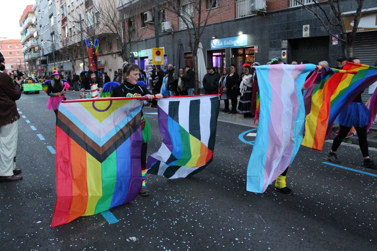 Un Carnaval reivindicatiu. Foto: Sergio Sánchez