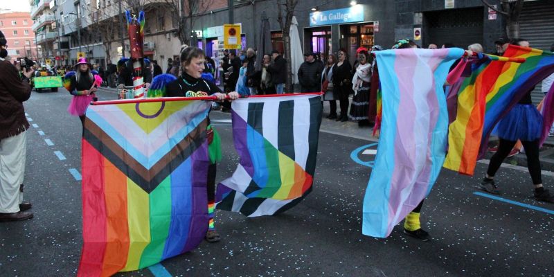 Un Carnaval reivindicatiu. Foto: Sergio Sánchez