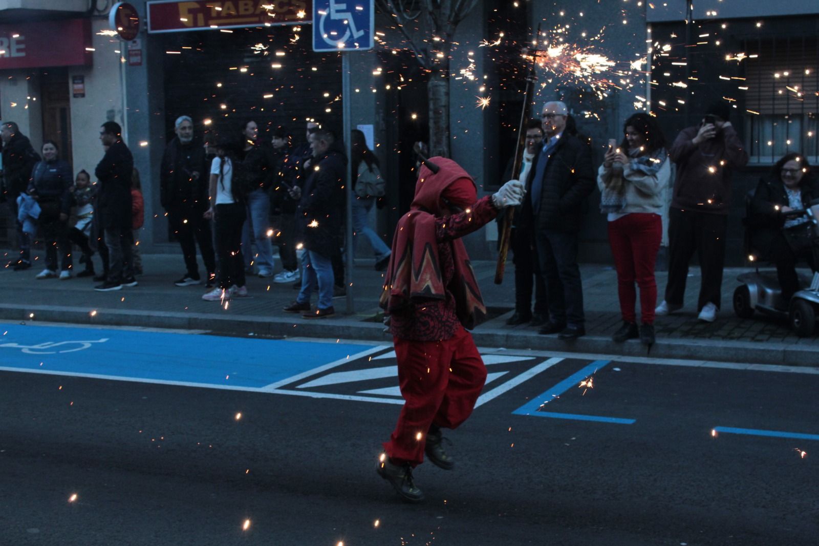 El foc no falta a carnavaL. Foto: Sergio Sánchez