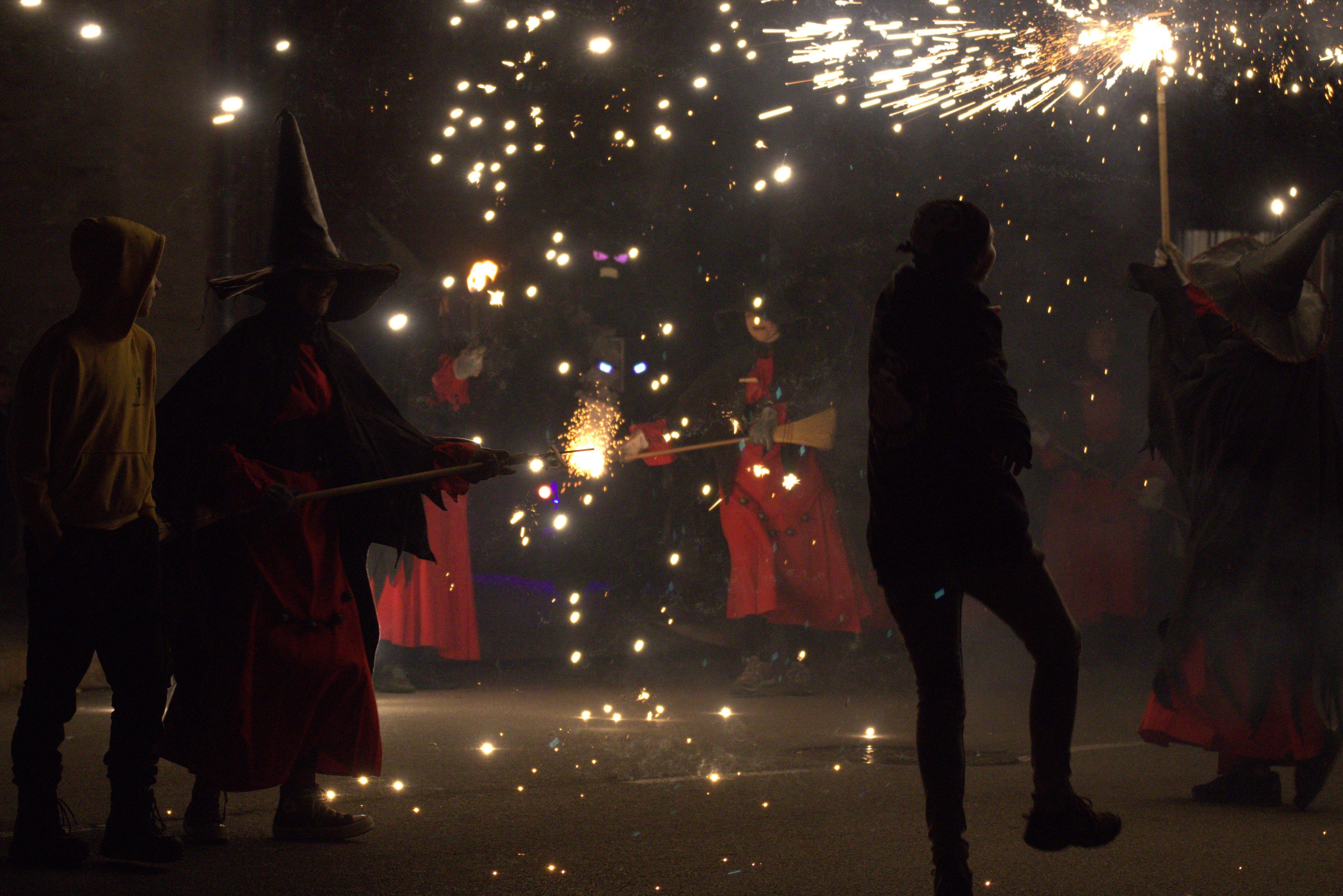 Correfoc 30 anys de les Bruixes. FOTO Marc Mata 