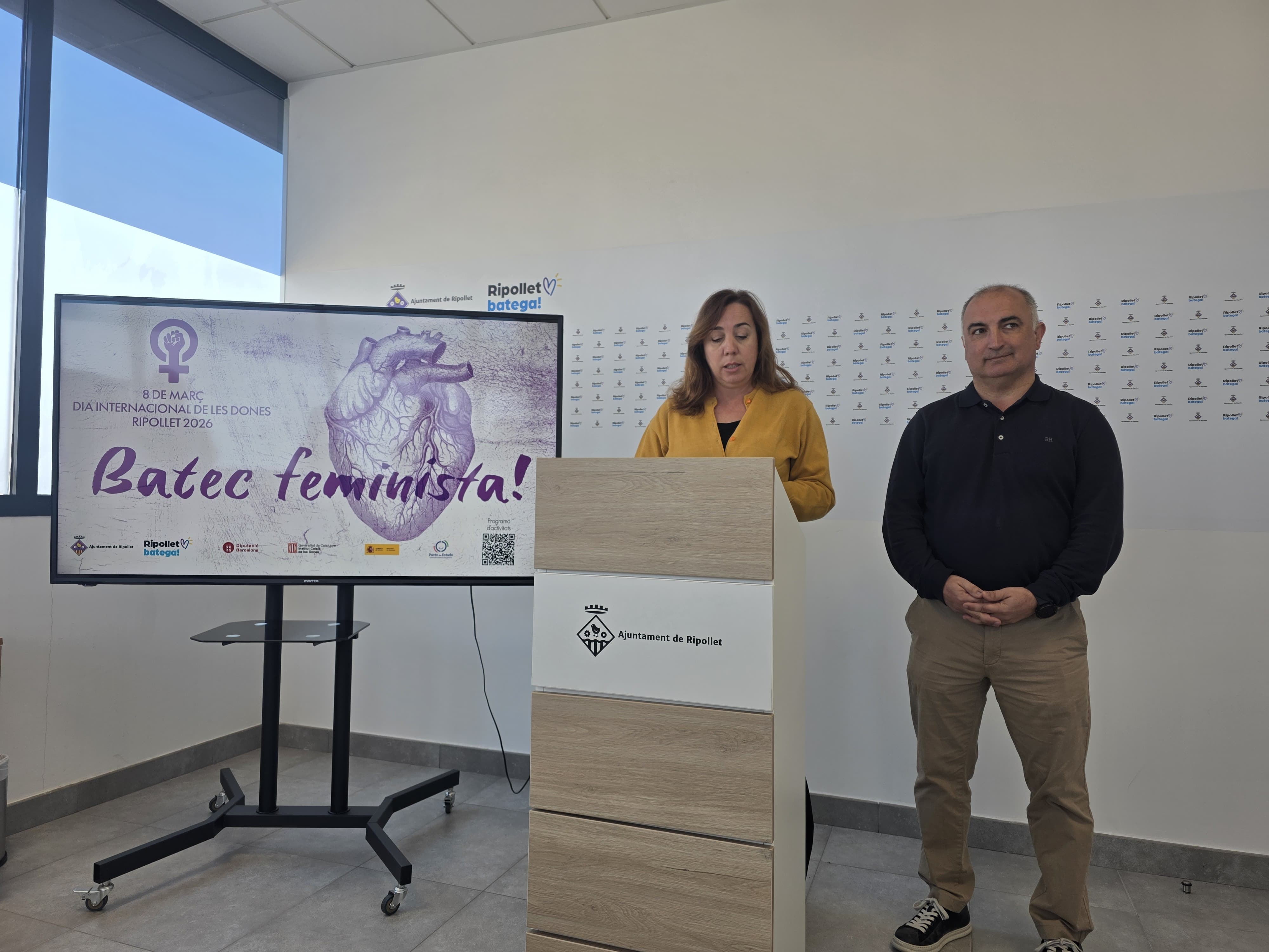 Roda de premsa de presentació. FOTO Marc Mata 