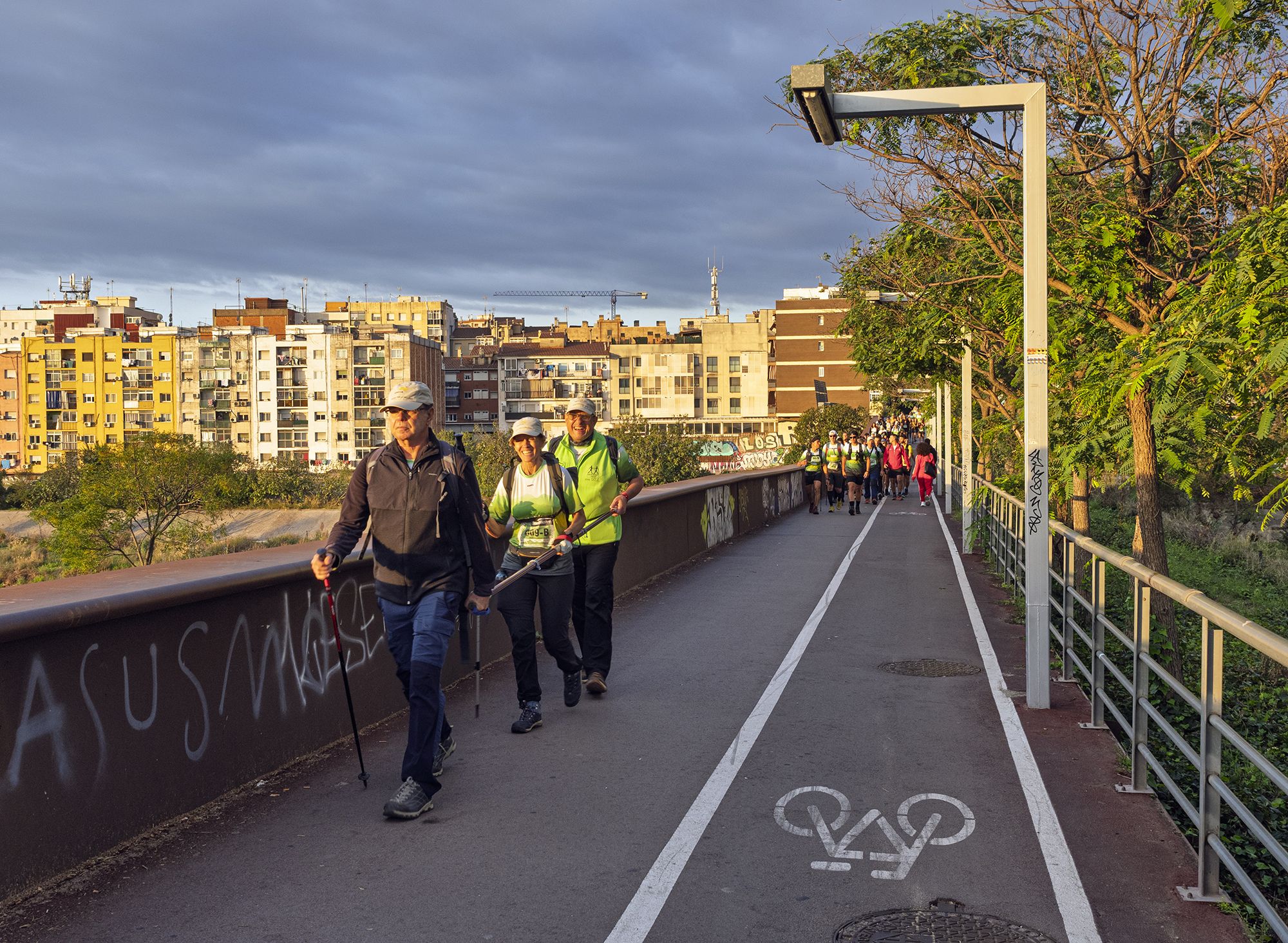 Som Vallès Trail 2025 al seu pas per Ripollet. FOTO: Miquel Pons Bassas (AFOCER)