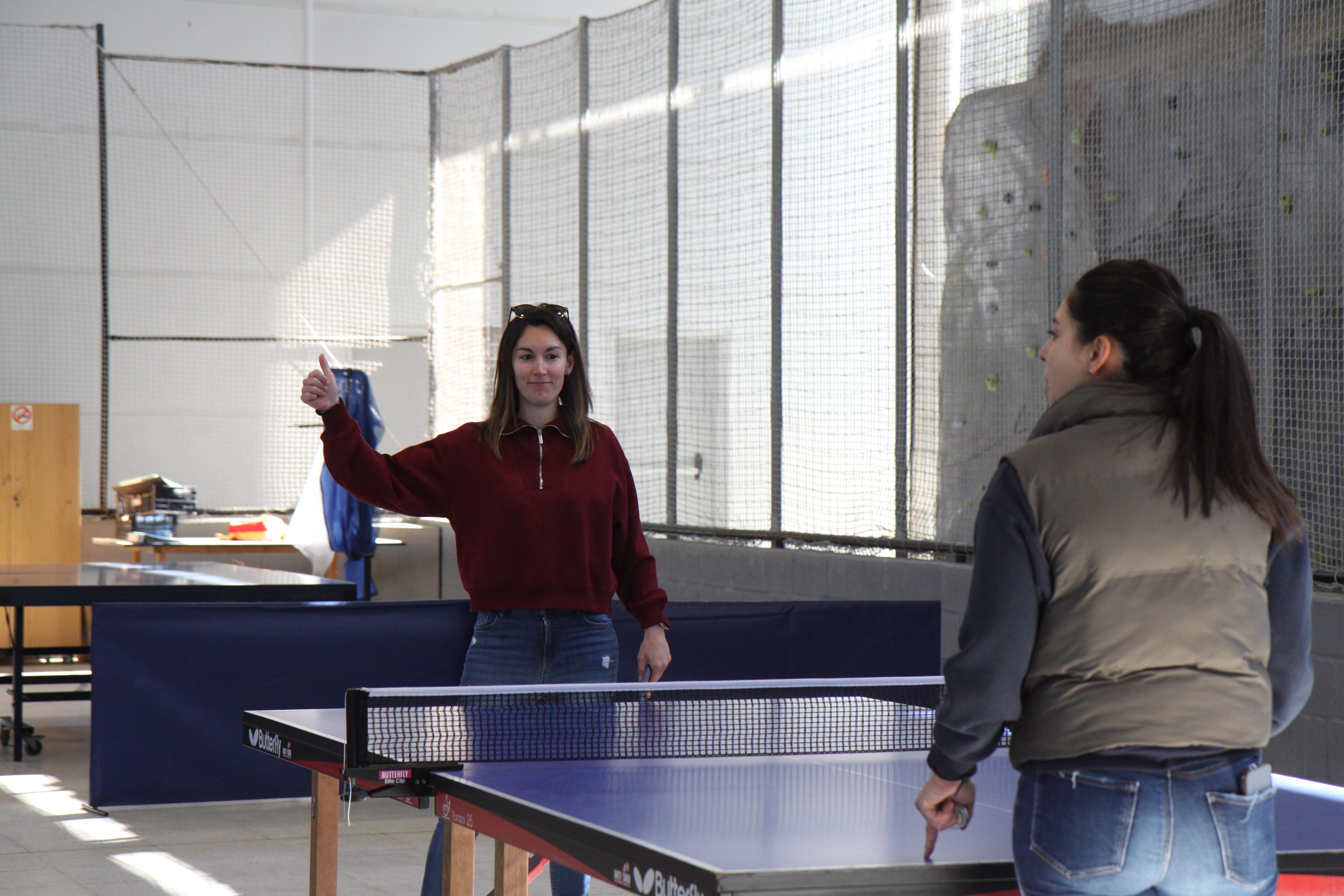 Trobada local de tenis taula escolar. Foto: Laia Jubany