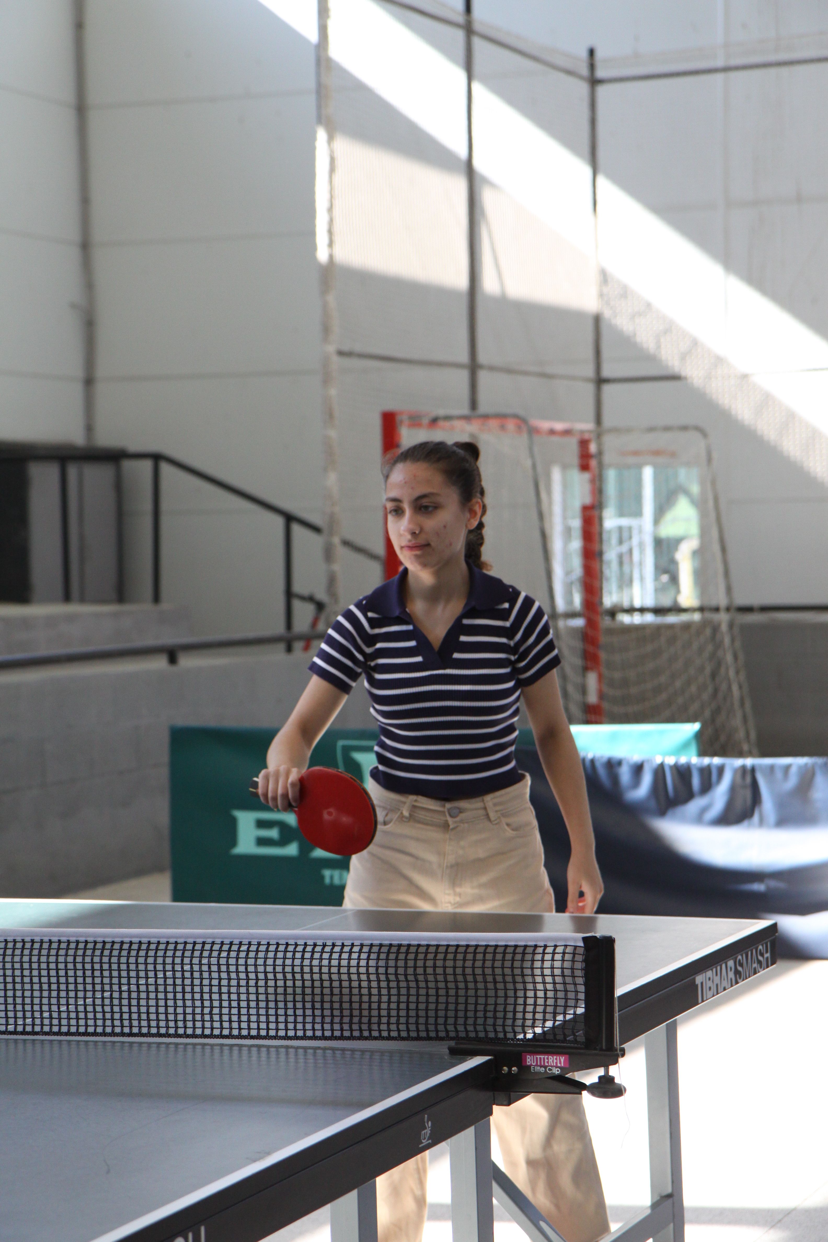 Trobada local de tenis taula escolar. Foto: Laia Jubany