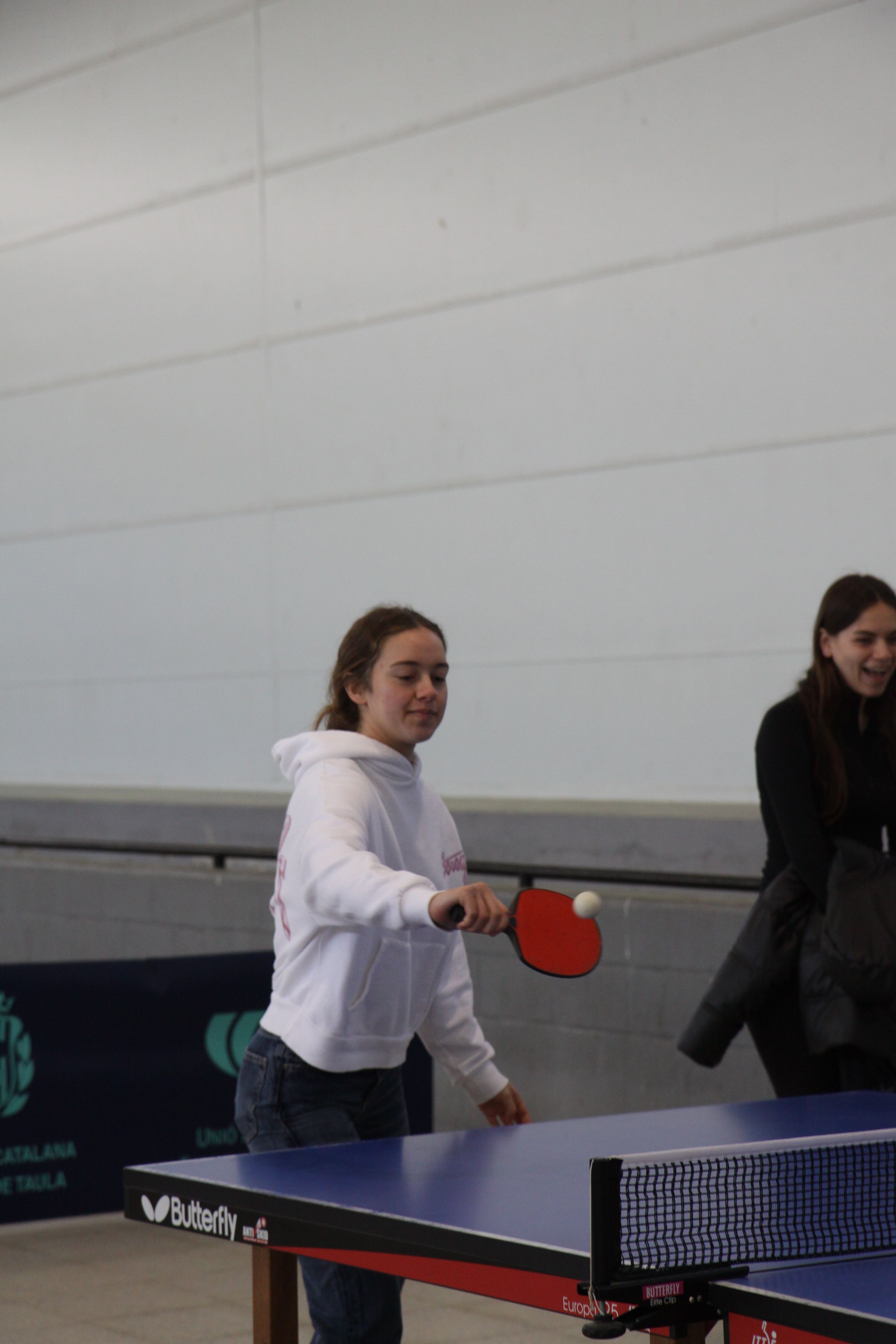 Trobada local de tenis taula escolar. Foto: Laia Jubany
