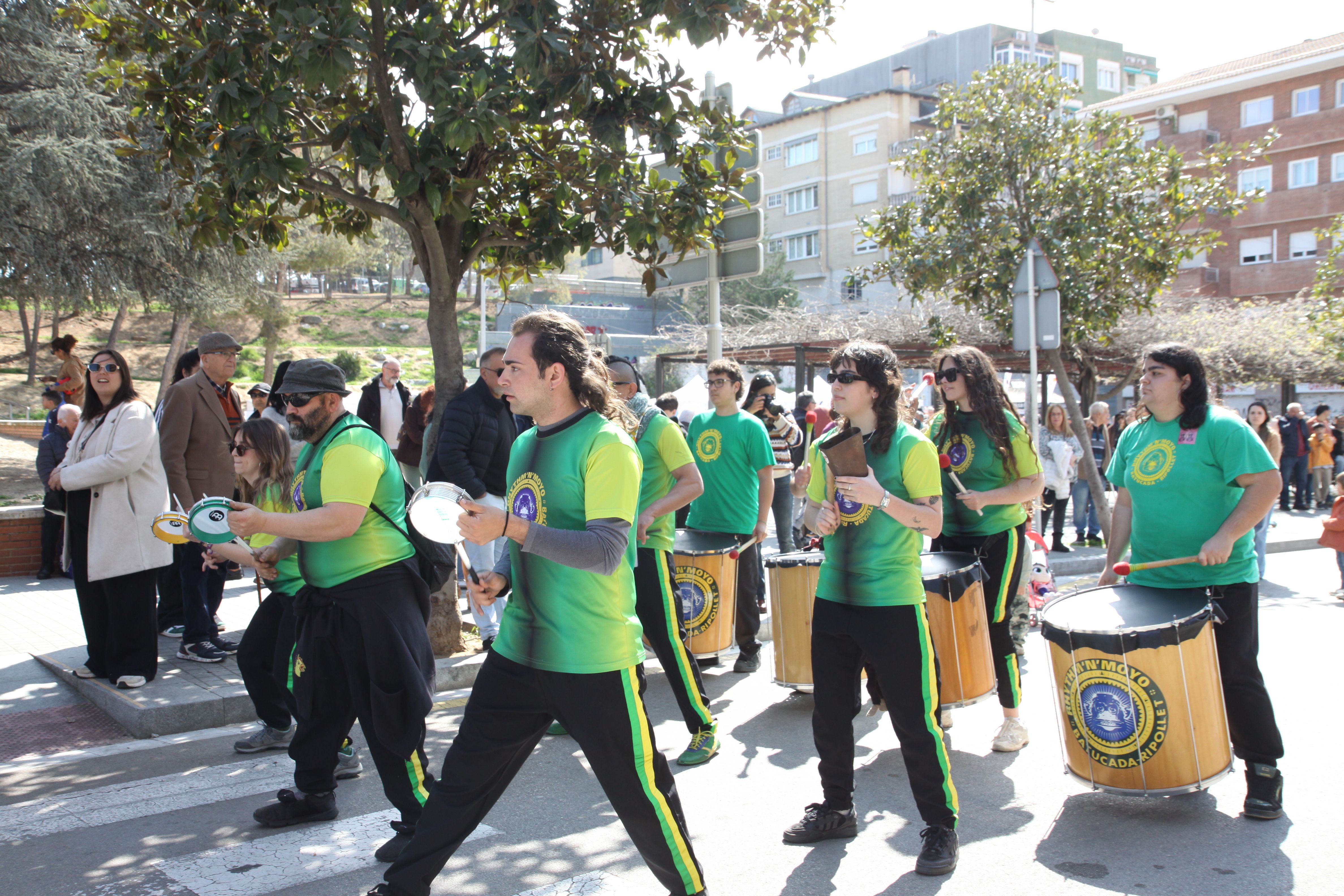 Rhythm'n'Moyo amb el seu ritme característic. Foto: Laia Jubany