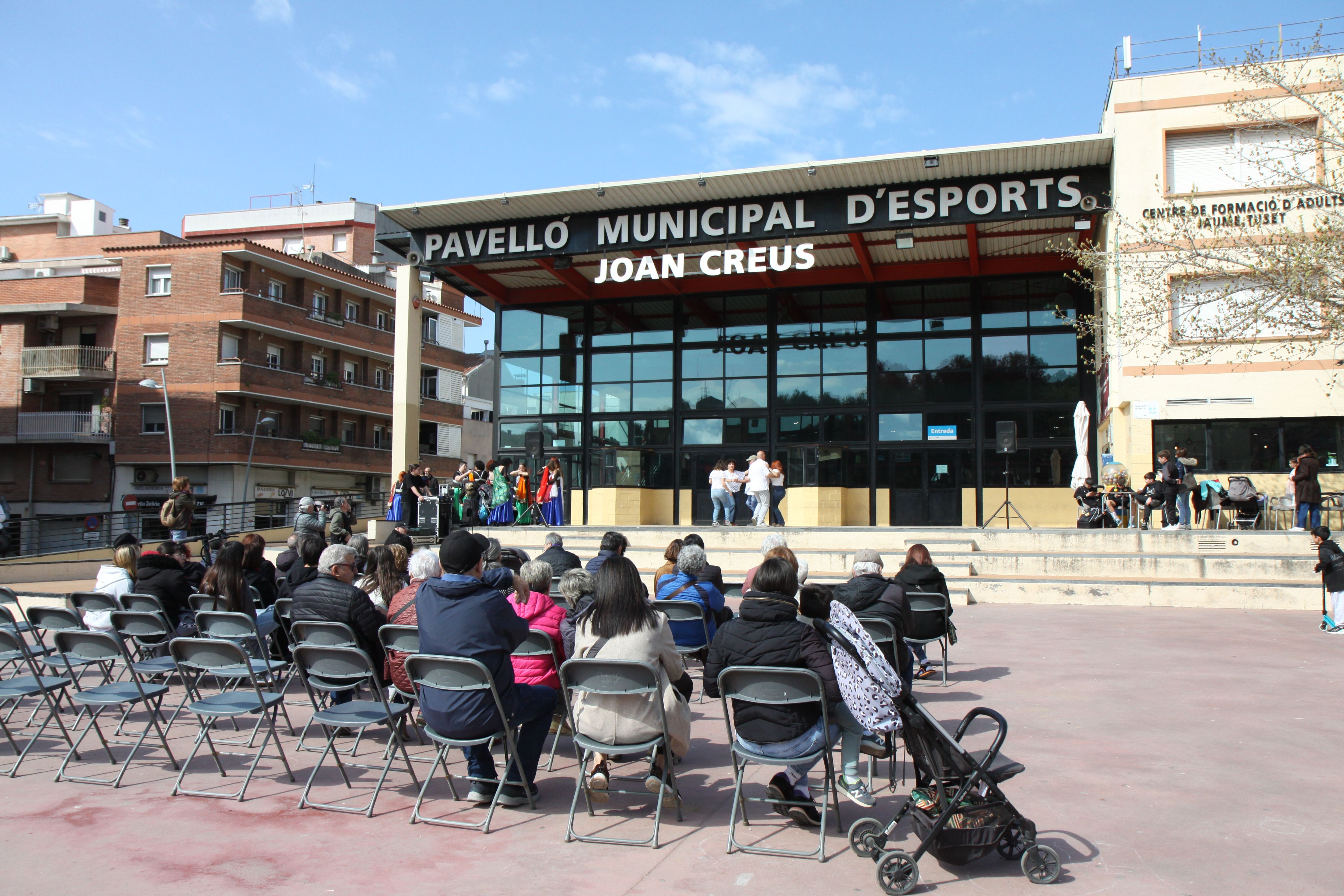 L'Associació Colors ha fet honor al seu nom omplint la rambla de vida. Foto: Laia Jubany