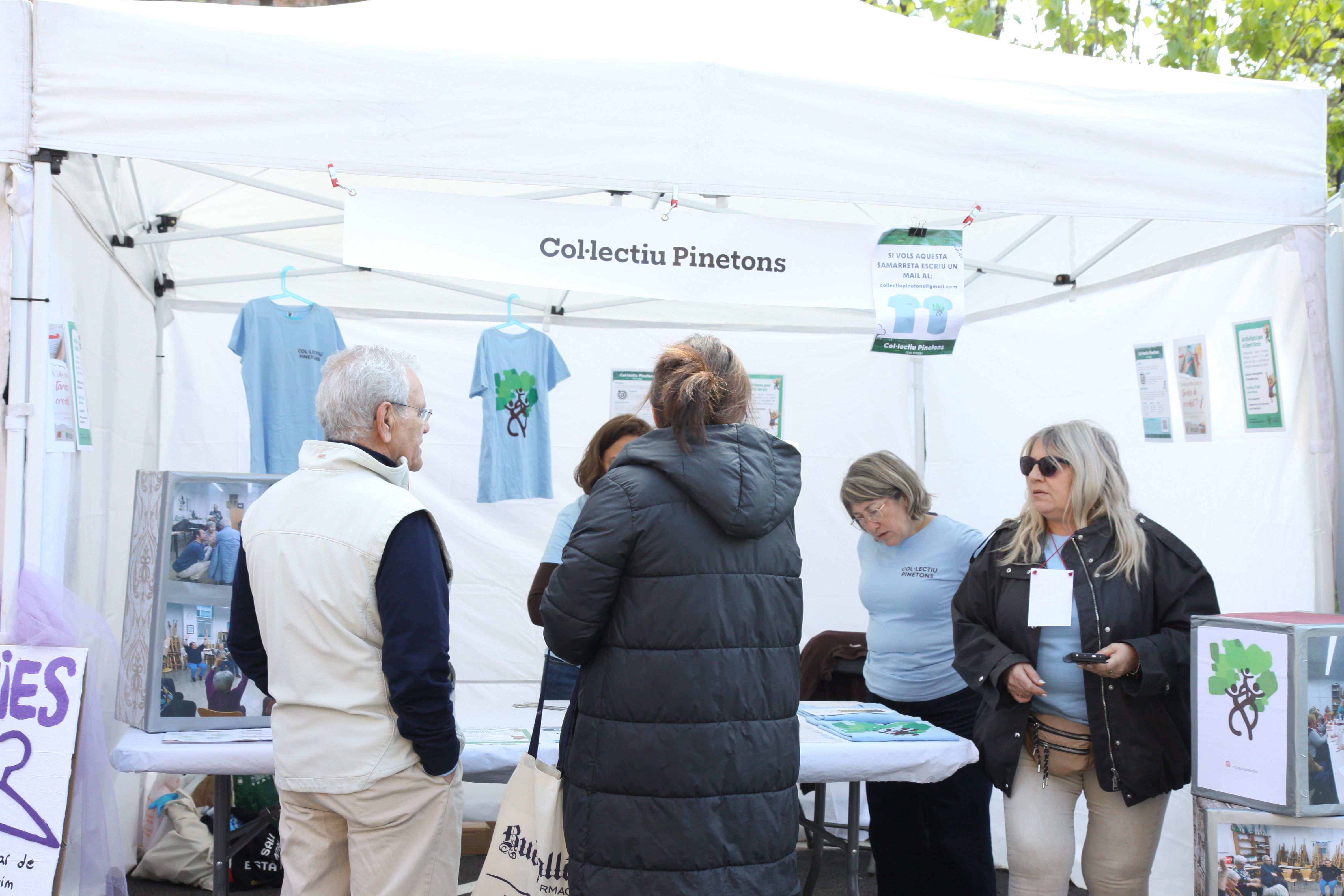 La mostra ha estat un èxit de participació veïnal. Foto: Laia Jubany