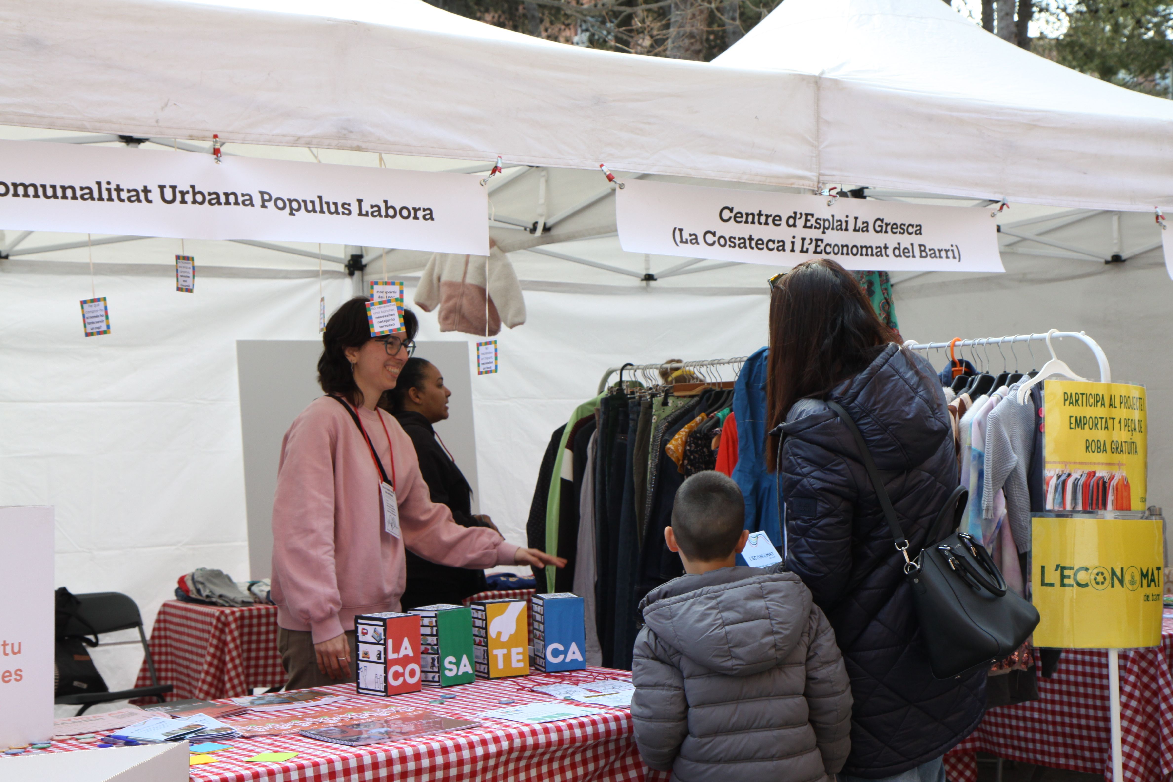 La mostra ha estat un èxit de participació veïnal. Foto: Laia Jubany
