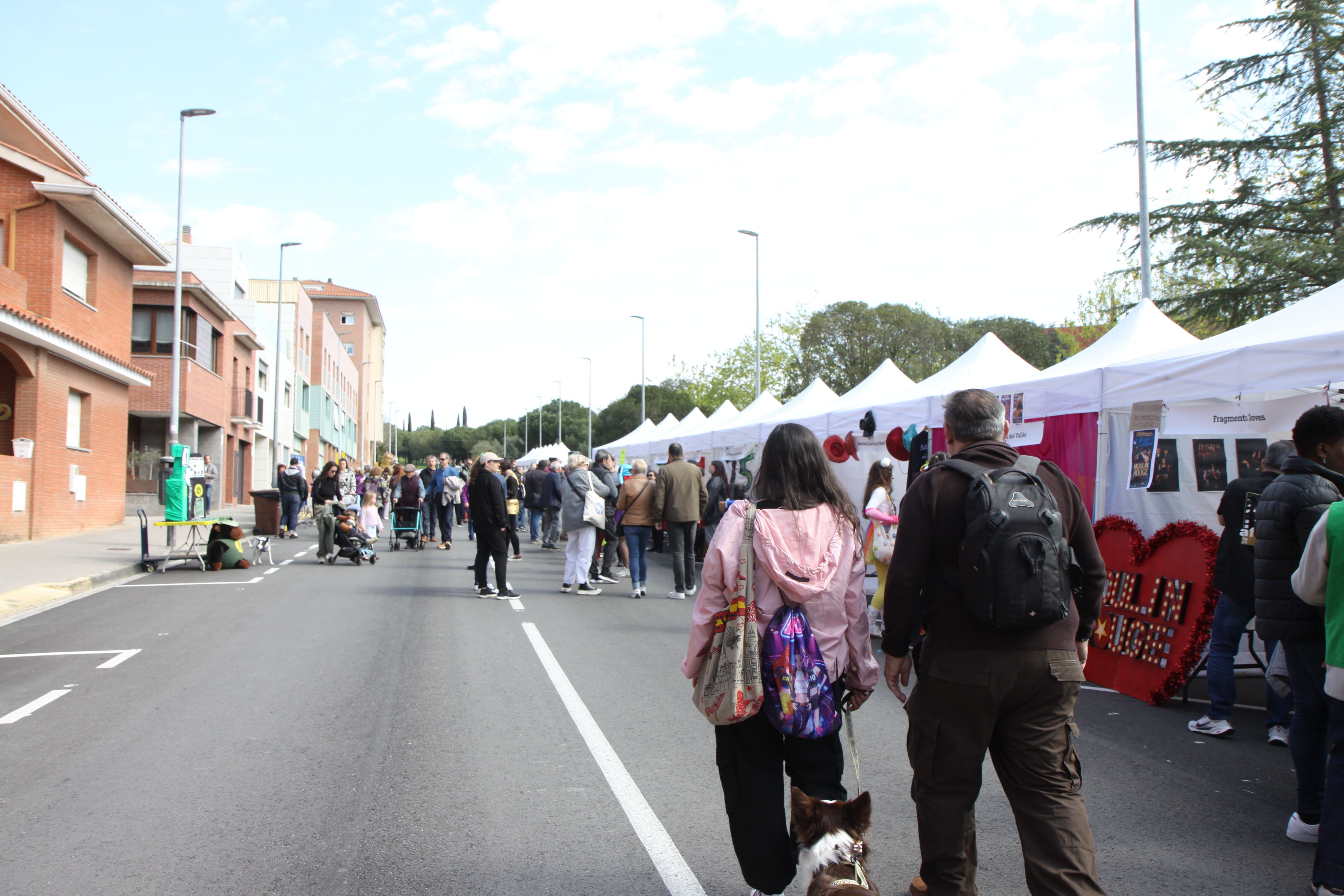 La mostra ha estat un èxit de participació veïnal. Foto: Laia Jubany