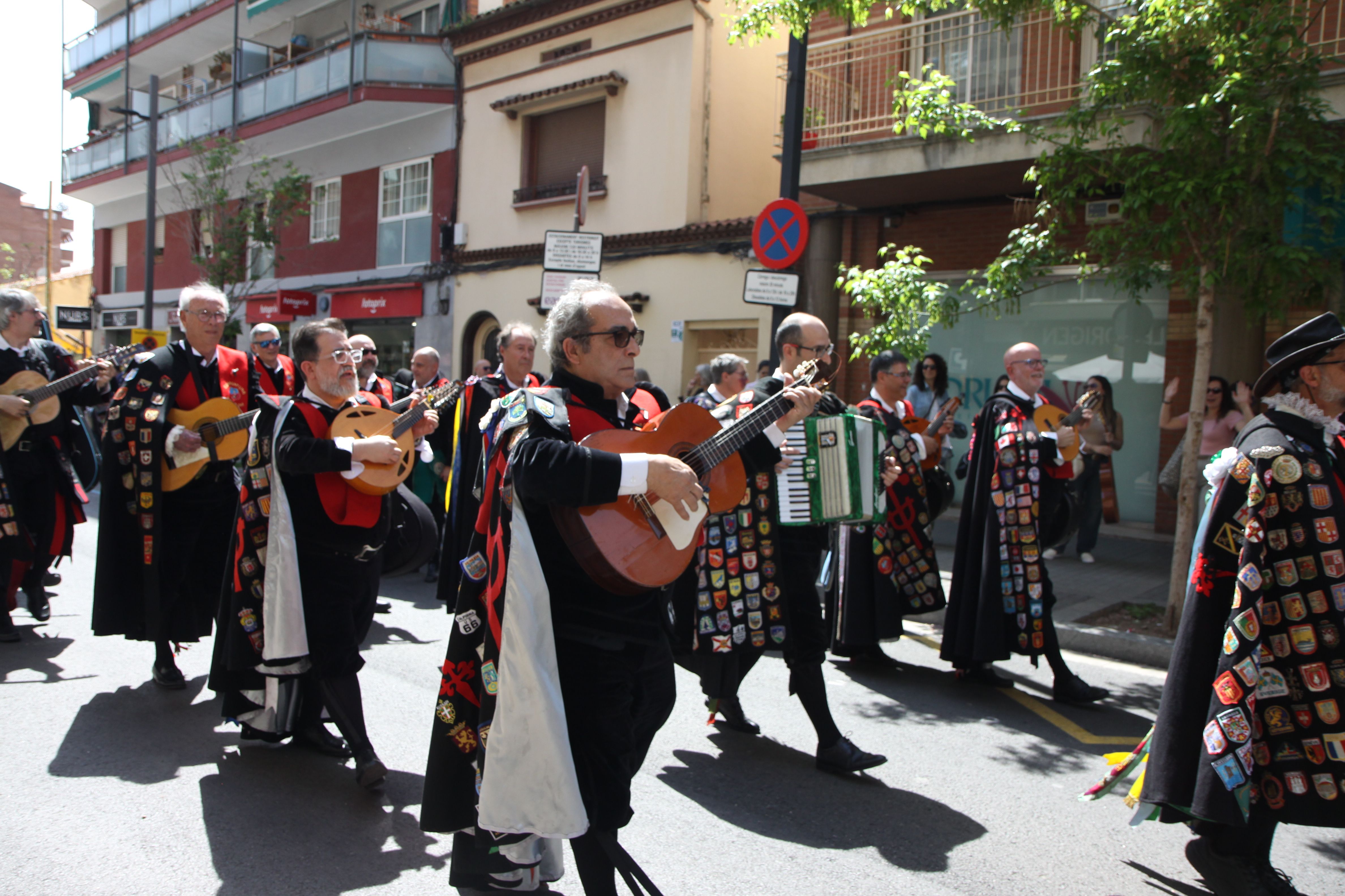 Les tunes han harmonitzat la jornada de comerç al carrer. Foto: Laia Jubany