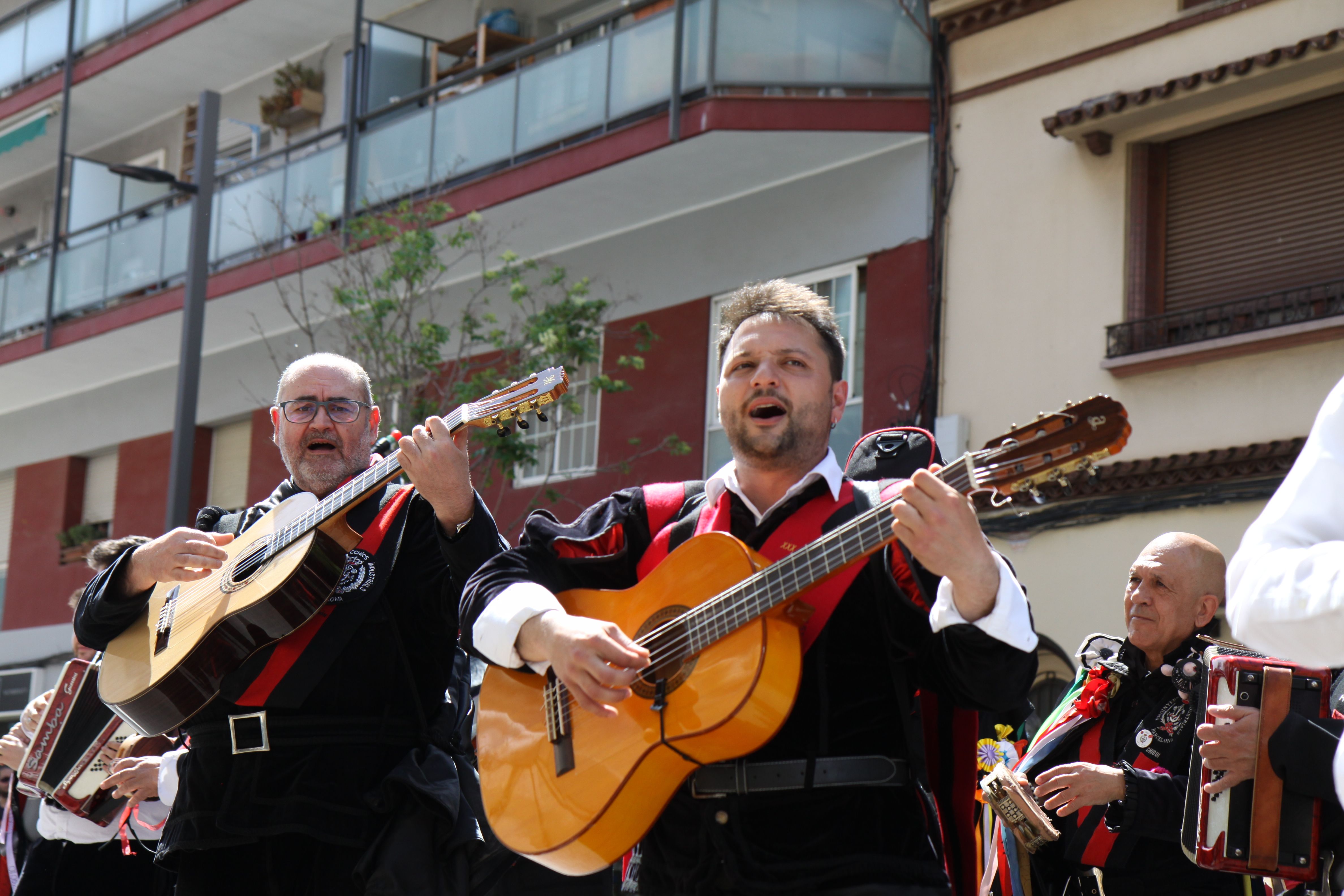 Les tunes han harmonitzat la jornada de comerç al carrer. Foto: Laia Jubany