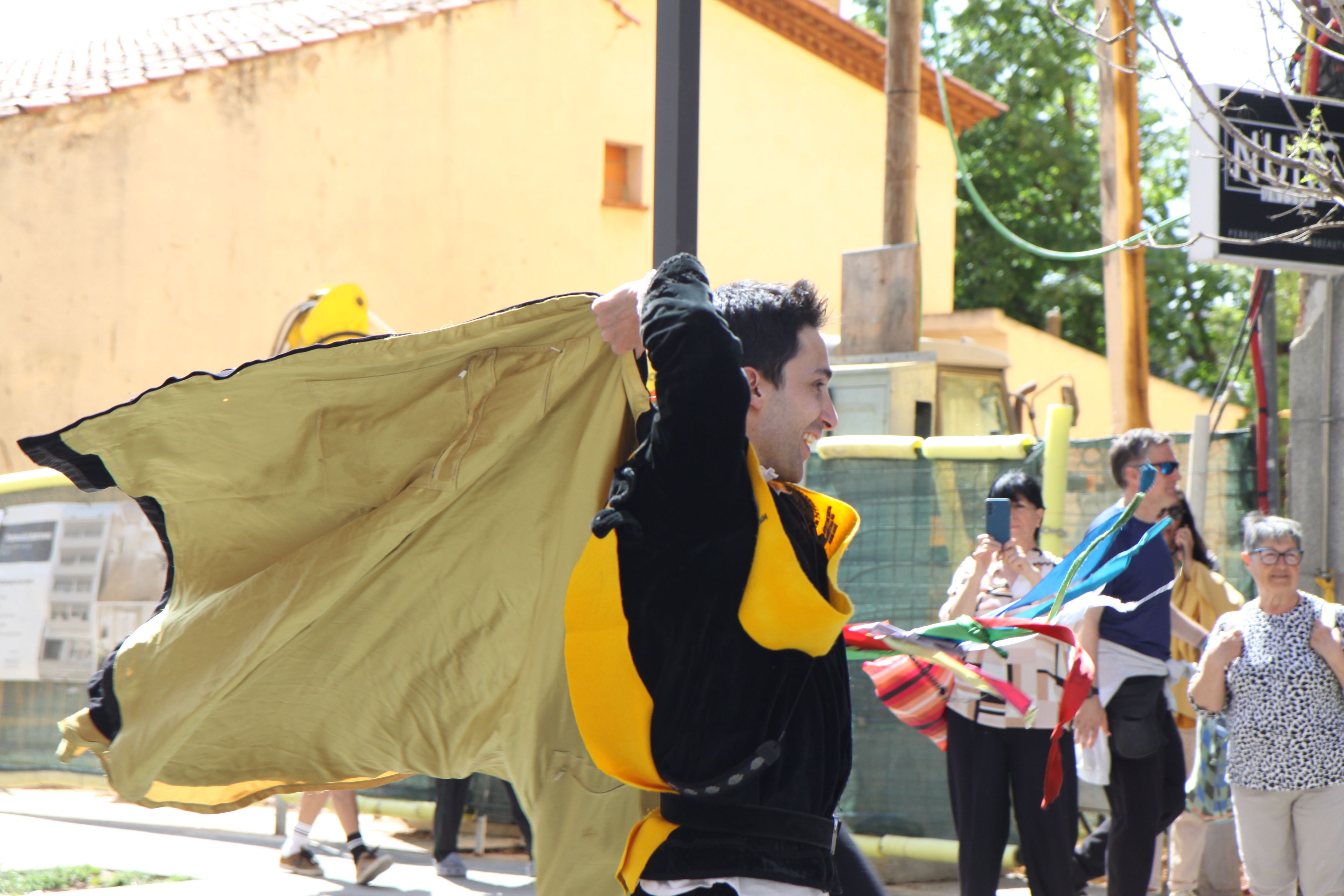 Les tunes han harmonitzat la jornada de comerç al carrer. Foto: Laia Jubany