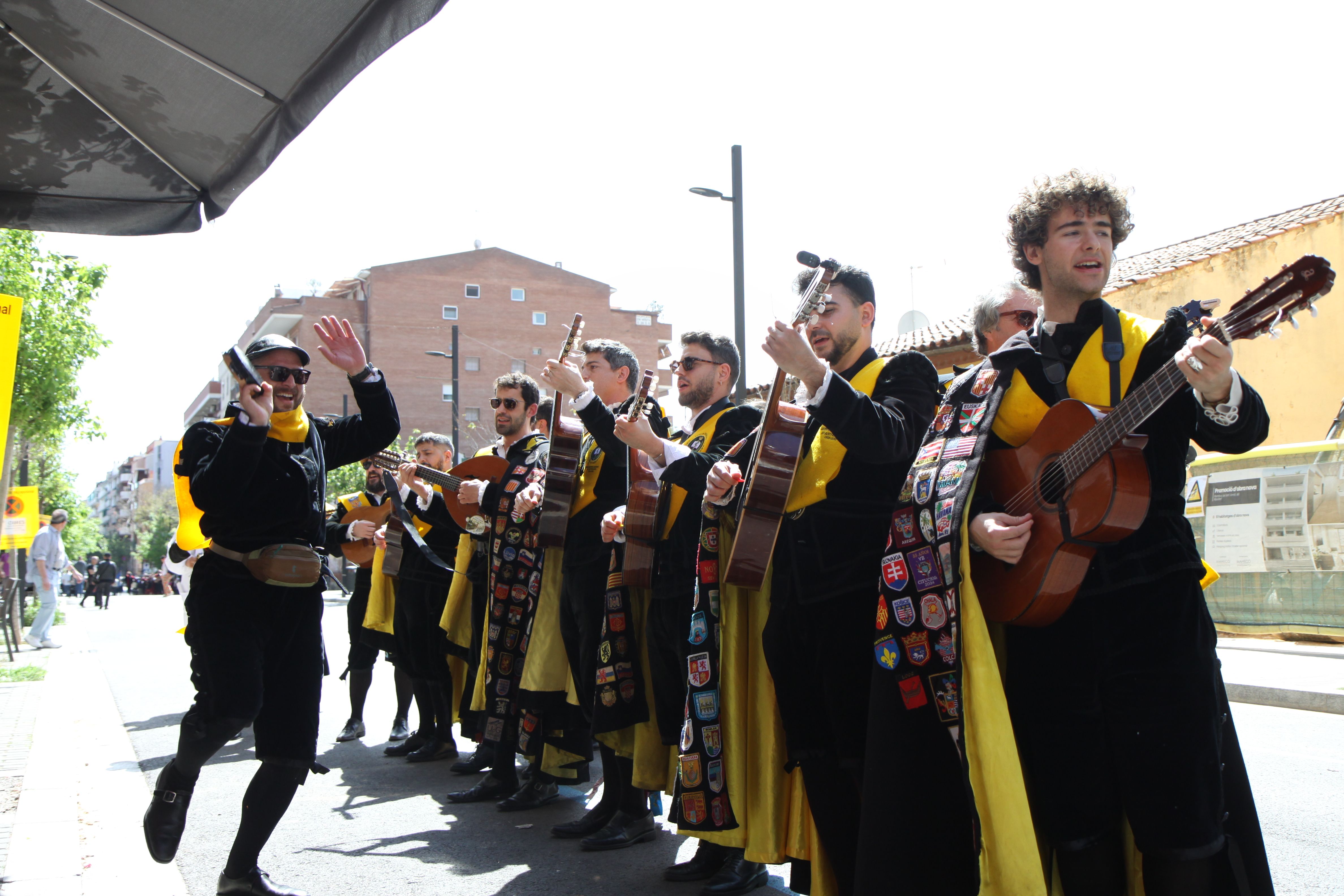 Les tunes han harmonitzat la jornada de comerç al carrer. Foto: Laia Jubany