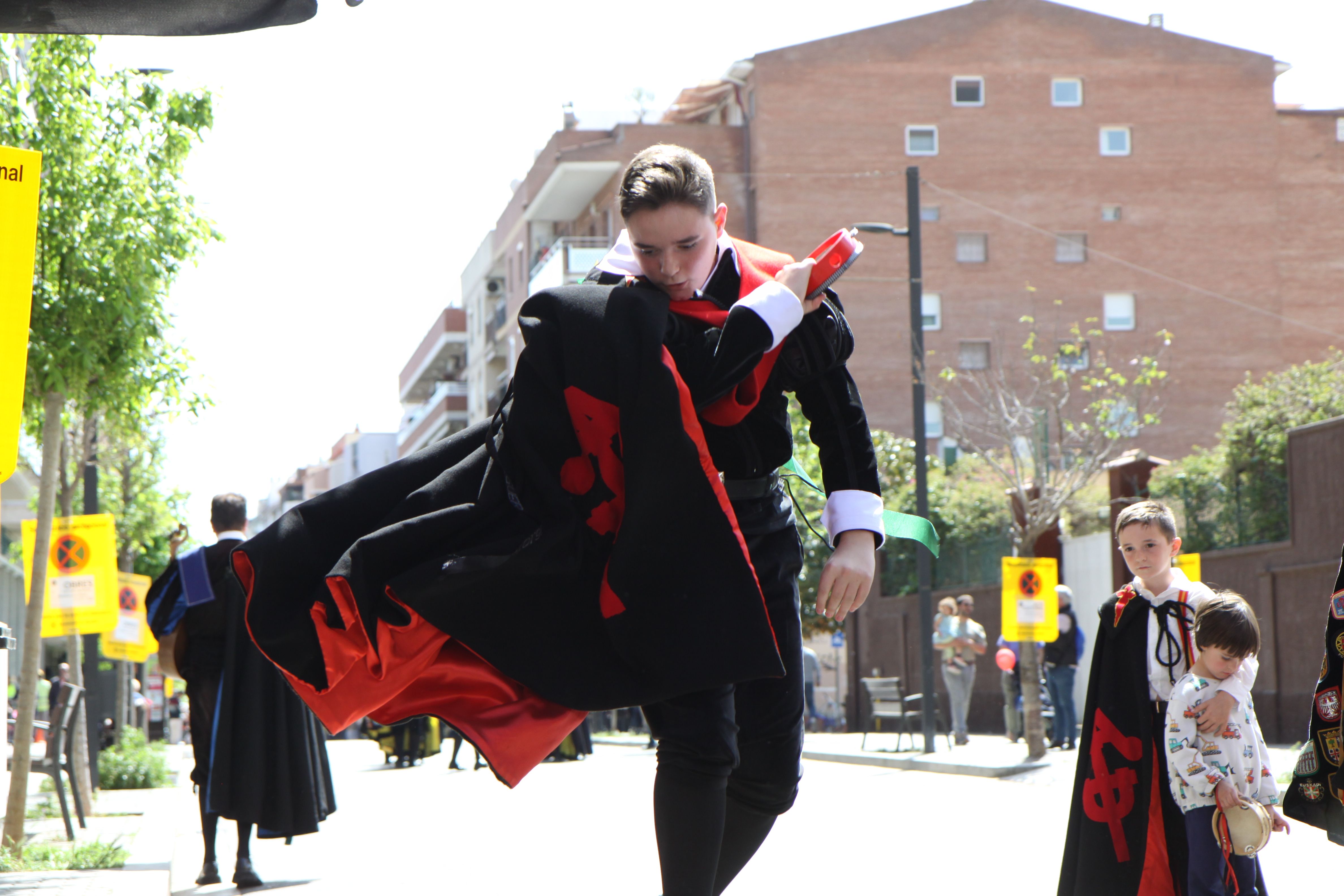 Les tunes han harmonitzat la jornada de comerç al carrer. Foto: Laia Jubany