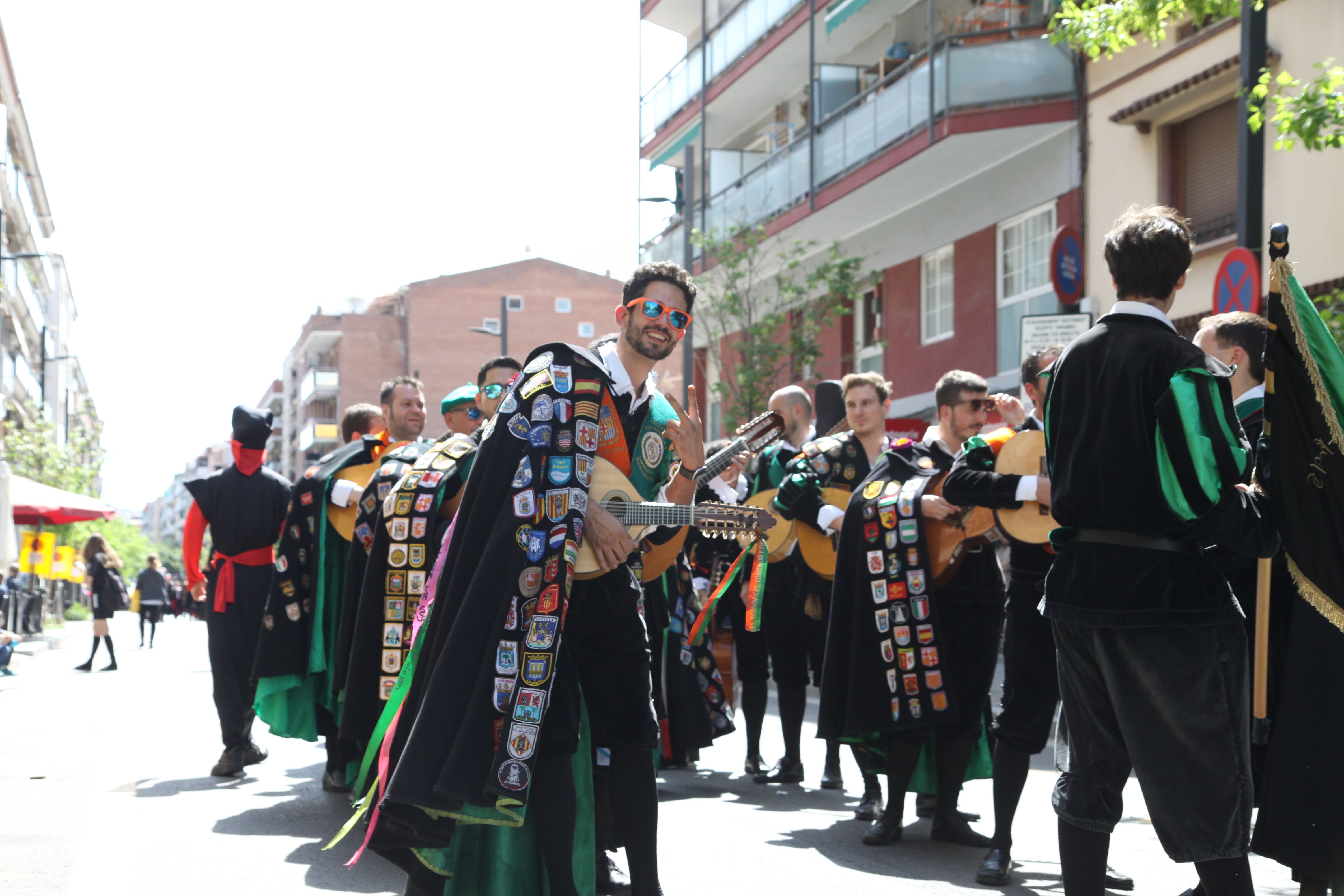 Les tunes han harmonitzat la jornada de comerç al carrer. Foto: Laia Jubany