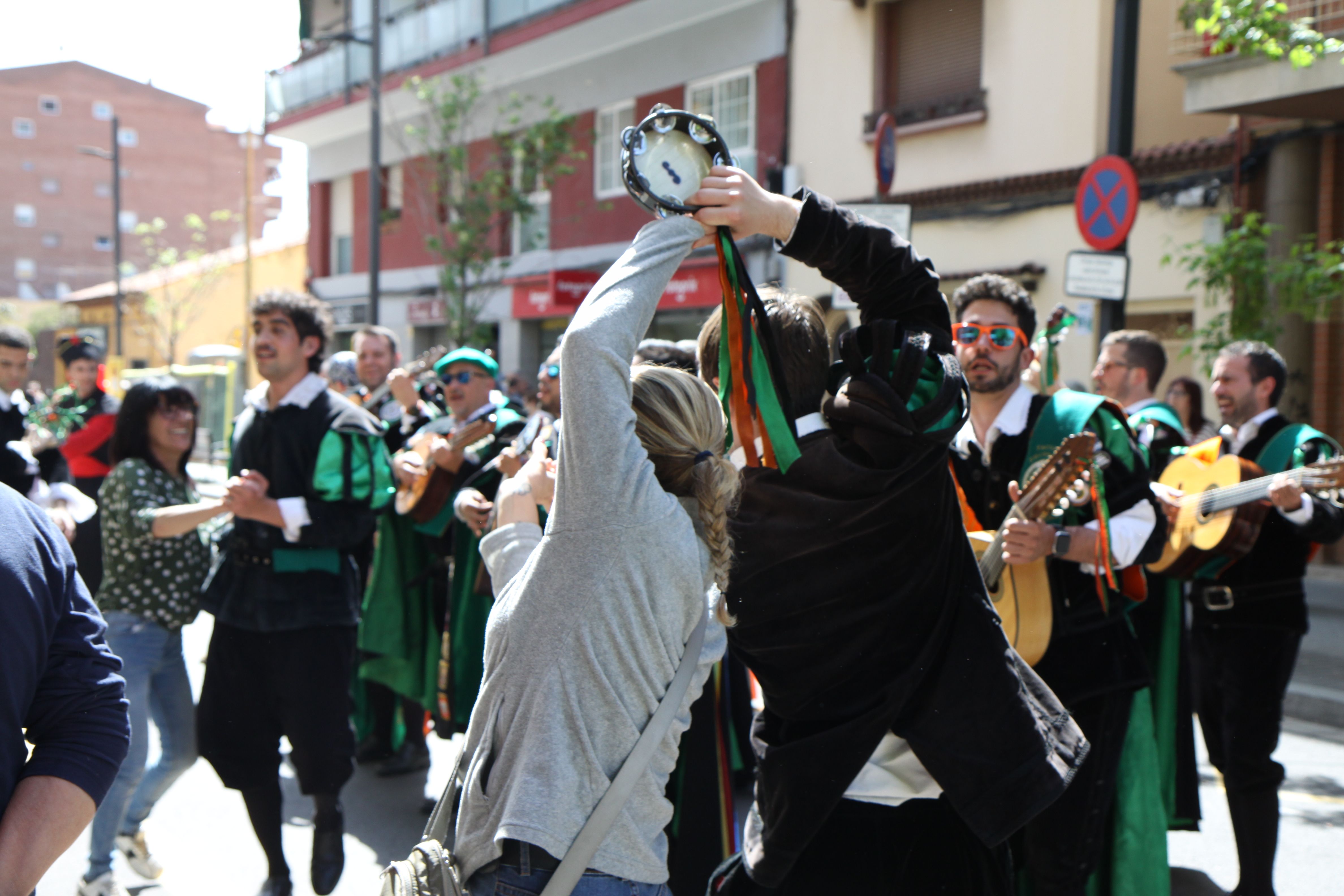 Les tunes han harmonitzat la jornada de comerç al carrer. Foto: Laia Jubany