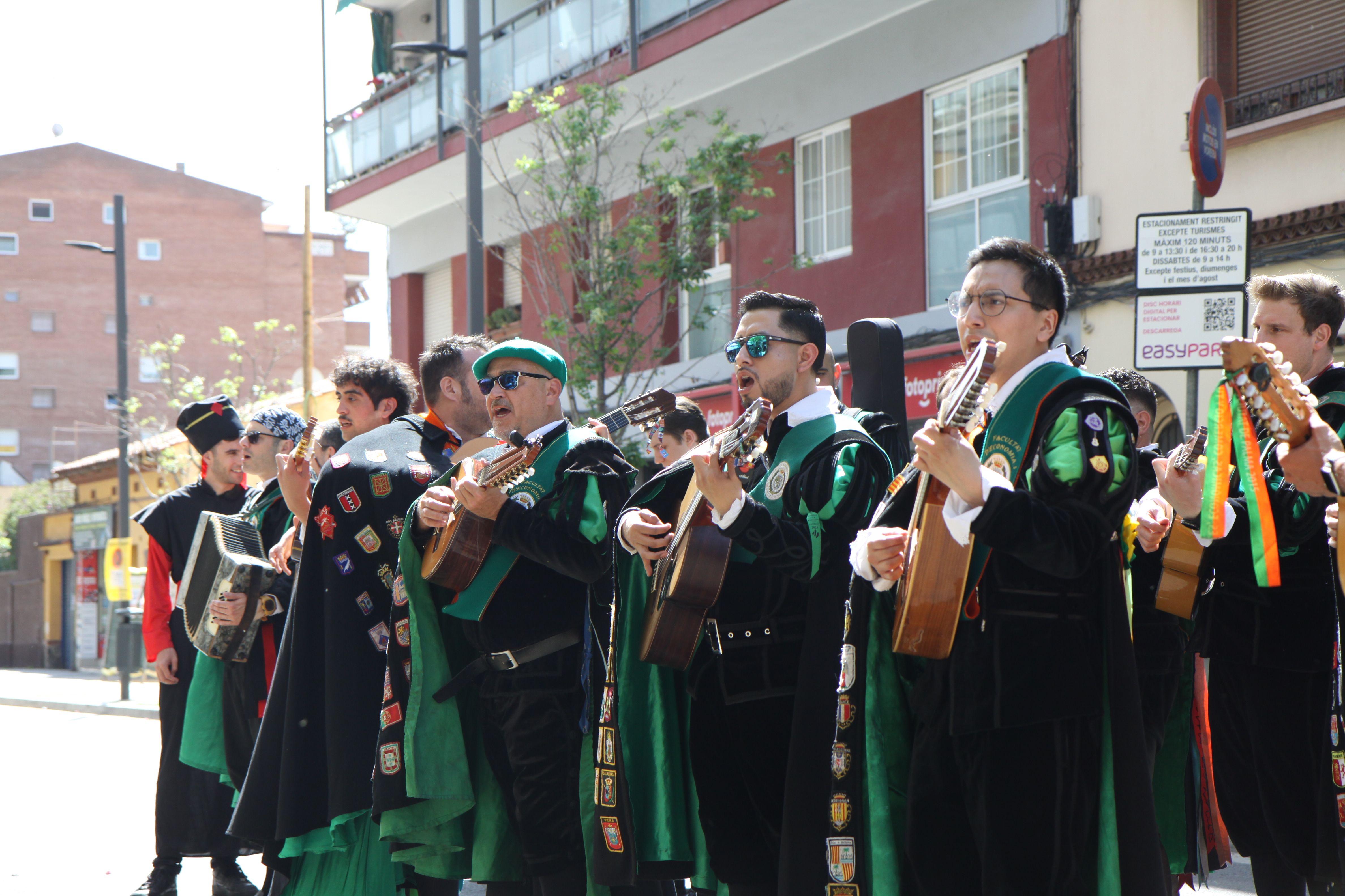 Les tunes han harmonitzat la jornada de comerç al carrer. Foto: Laia Jubany