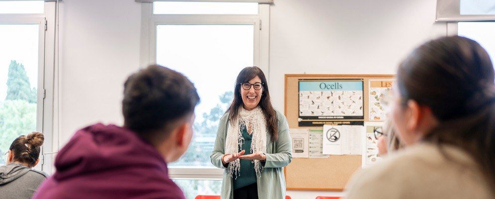 Una classe de Català. FOTO: Consorci per la Normalització Lingüística