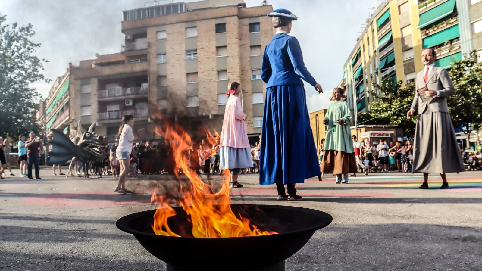 La Flama del Canigó en l’edició anterior. FOTO: Marc Mata
