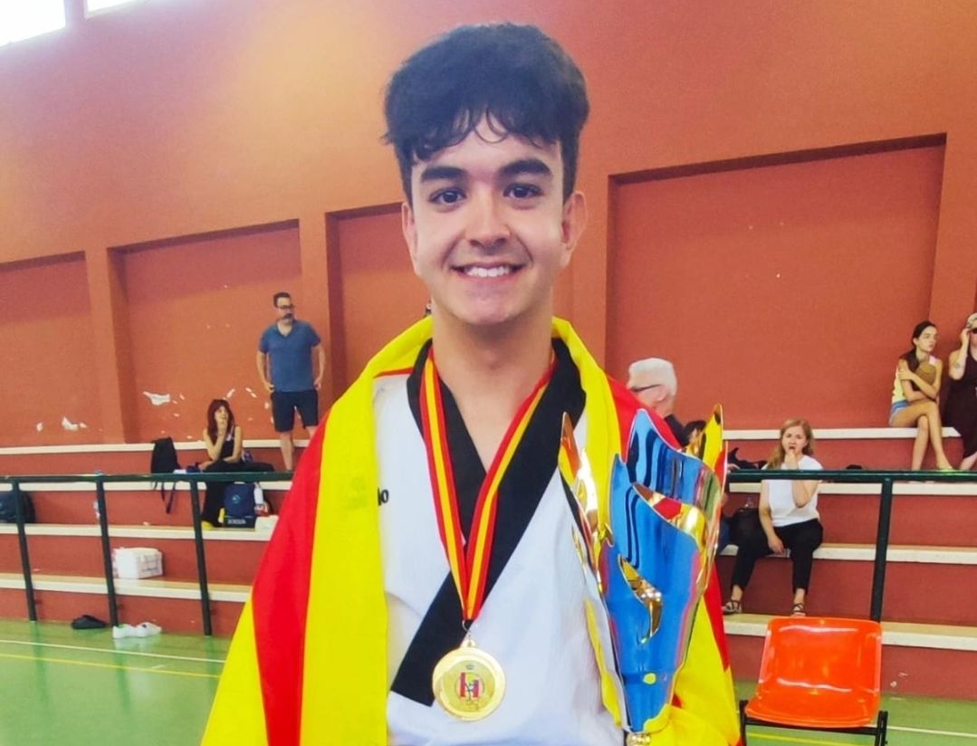 Martí Novella al campionat. Foto: Cedida