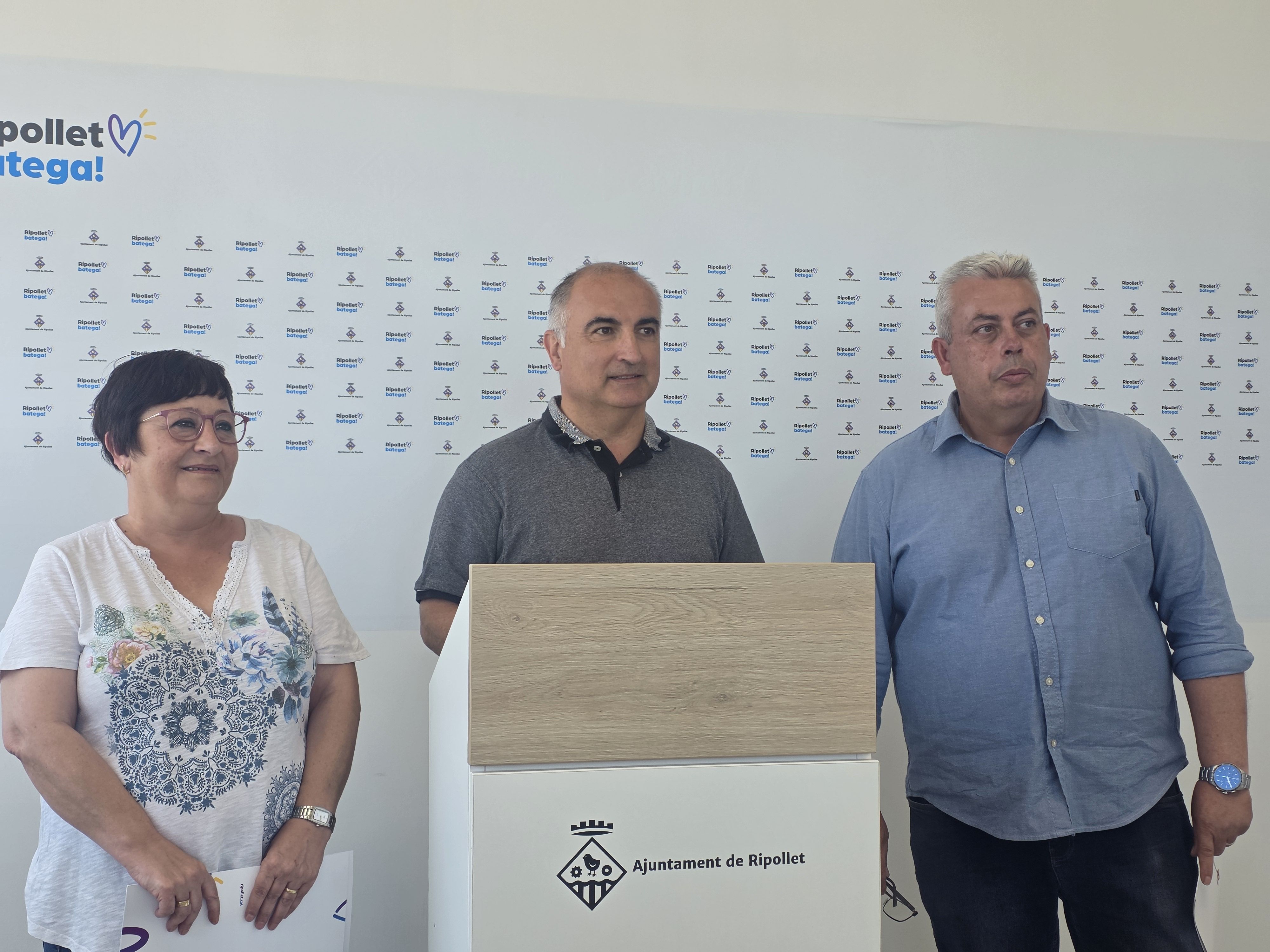 Roda de premsa ajuntament. FOTO: Marc Mata 