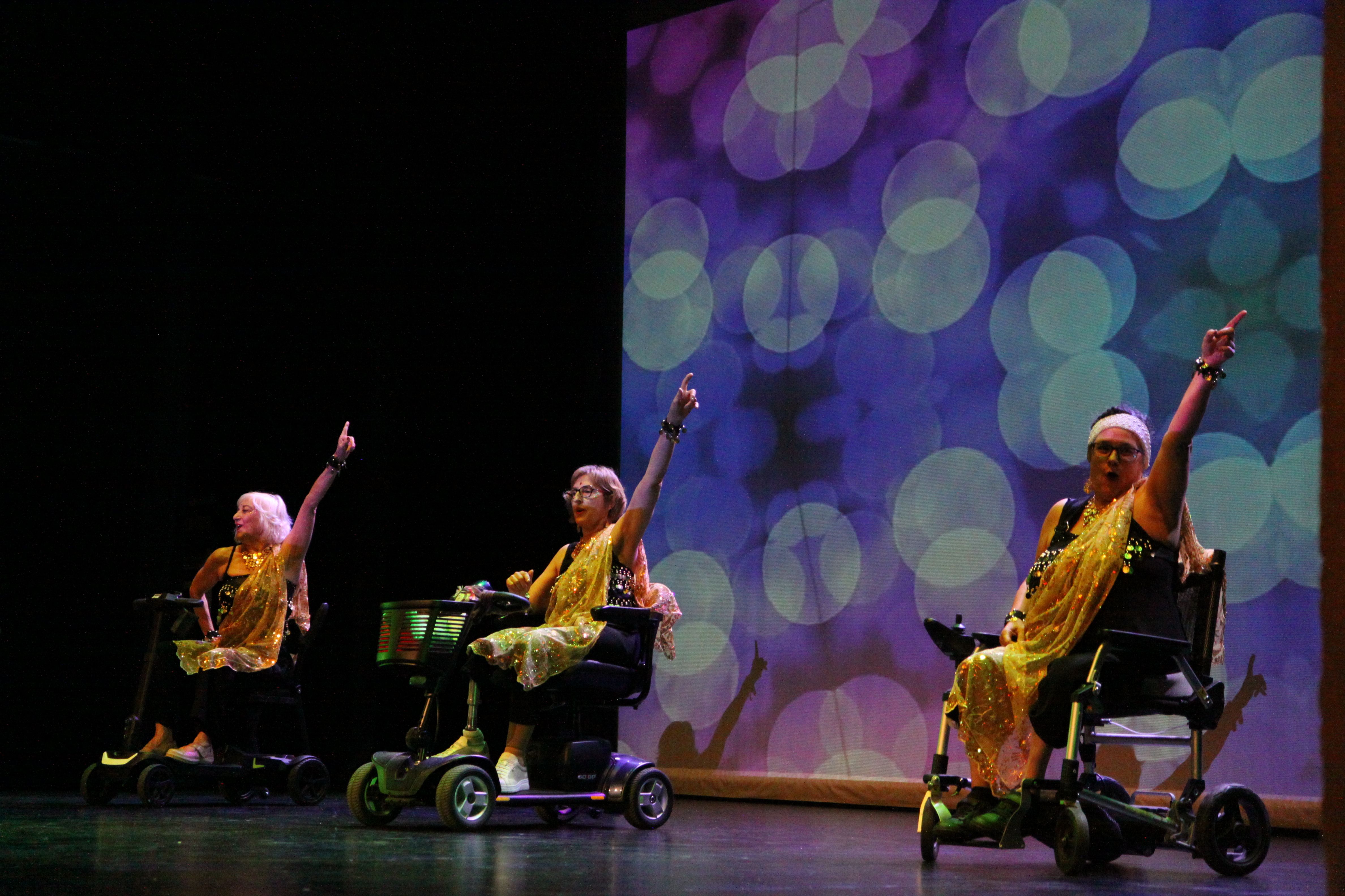 Dones Discapacitat Ripollet han executat una dansa persa que ha captivat el públic. Foto: Laia Jubany
