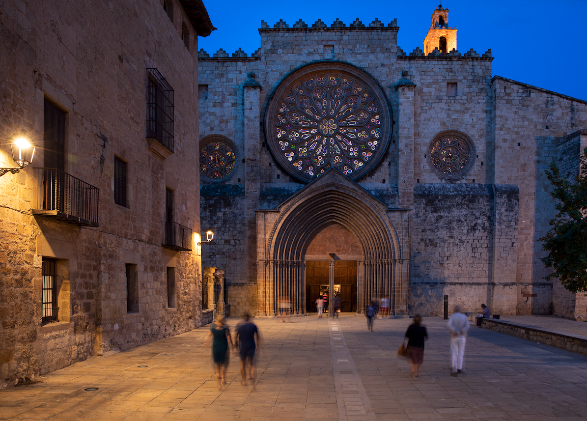 Entrada al Monestir de Sant Cugat FOTO: CEdida