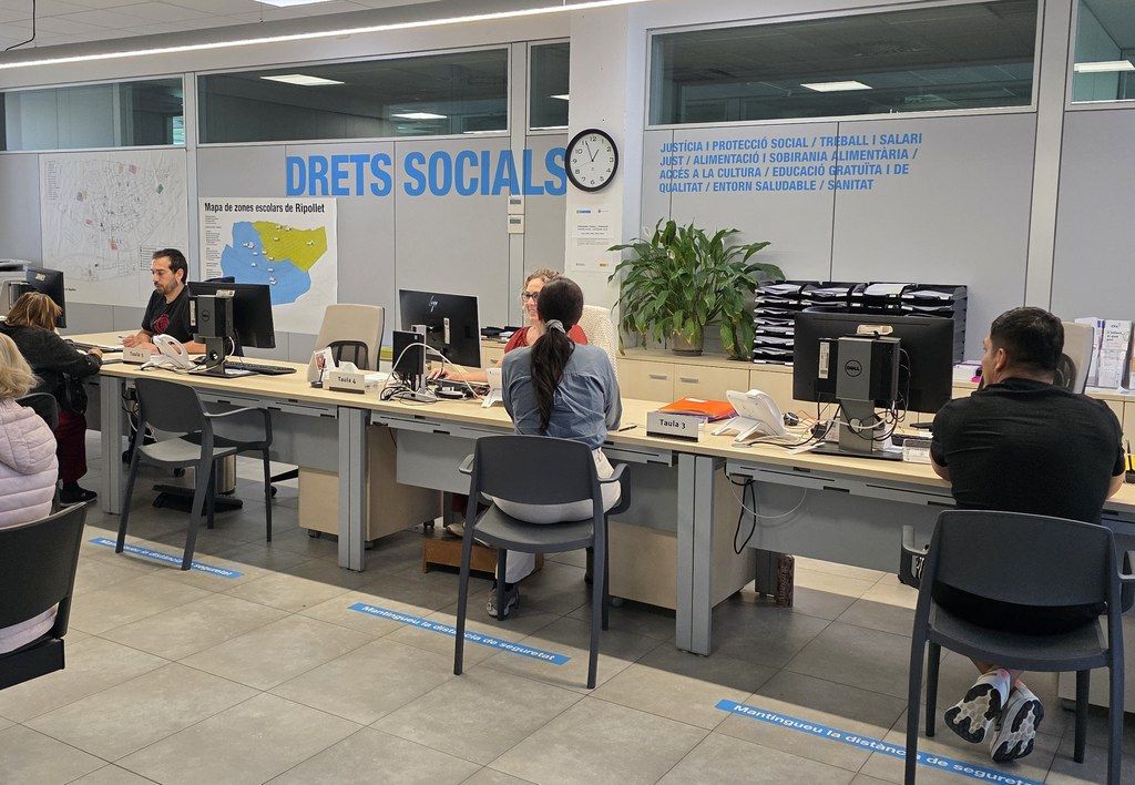 Oficina de Drets Socials. FOTO Ajuntament