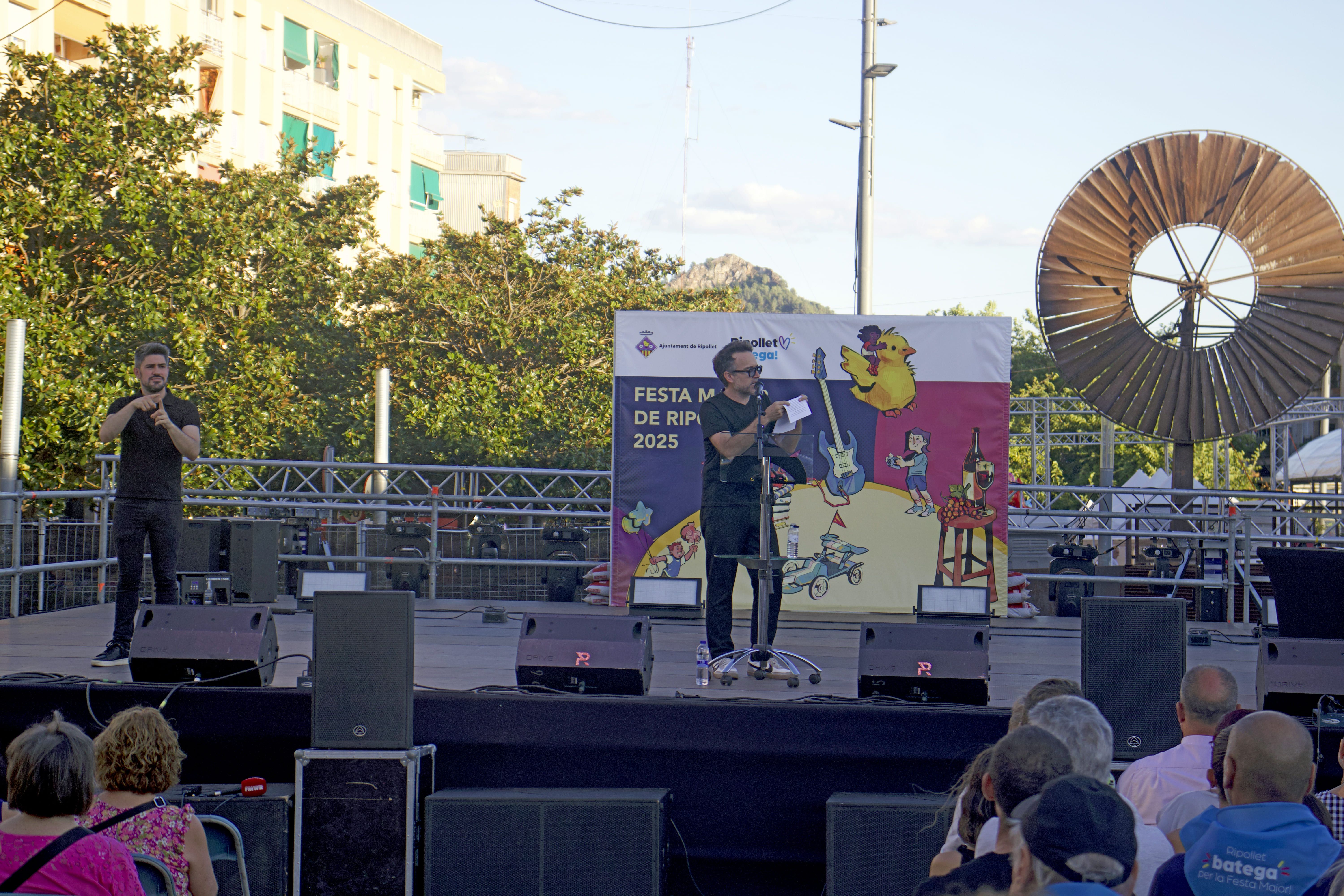 Pregó Festa Major 2025. FOTO: Marc Mata 