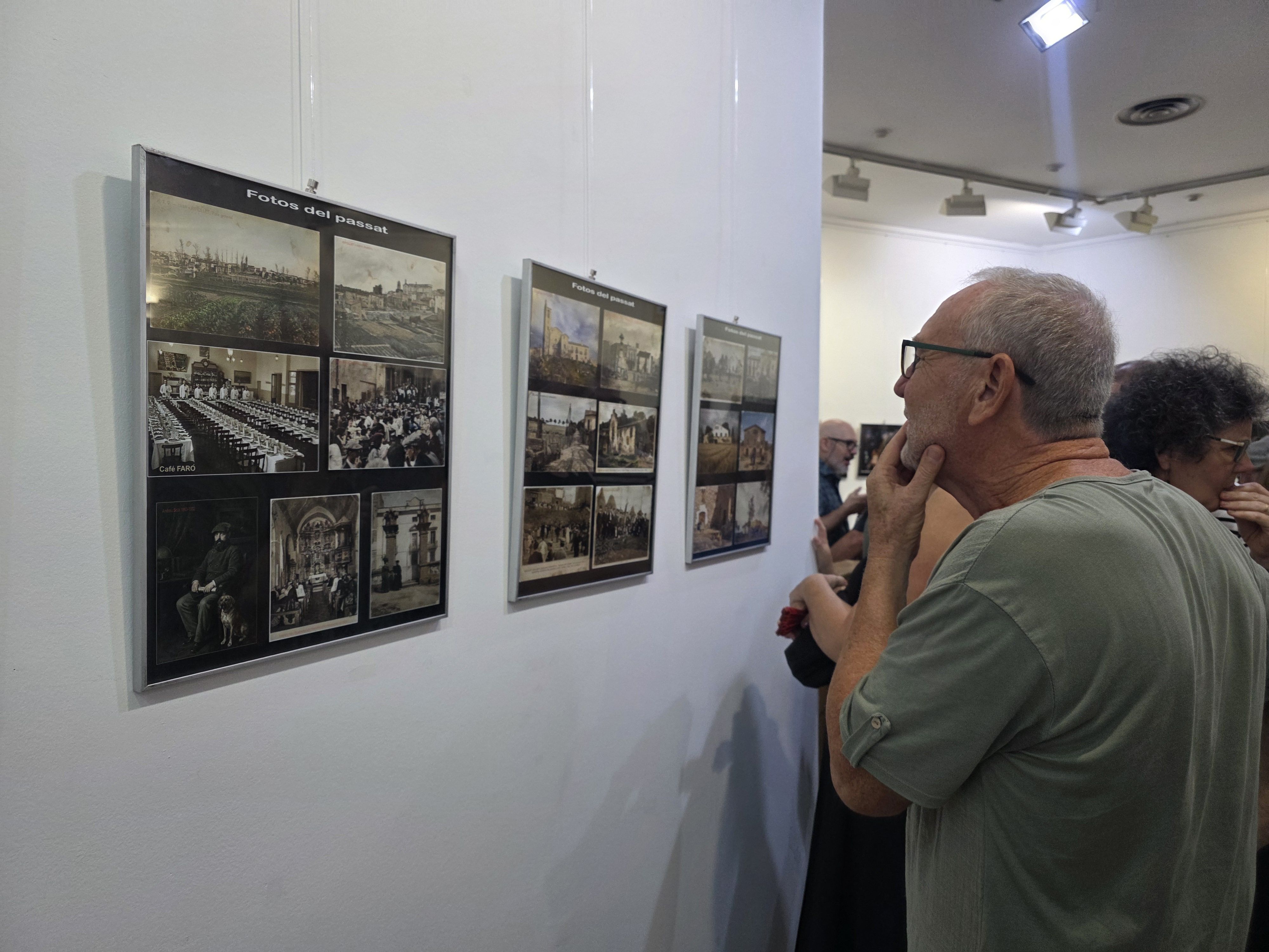 Inaugurada l'exposició "60  anys de mirades". FOTO: Marc Mata