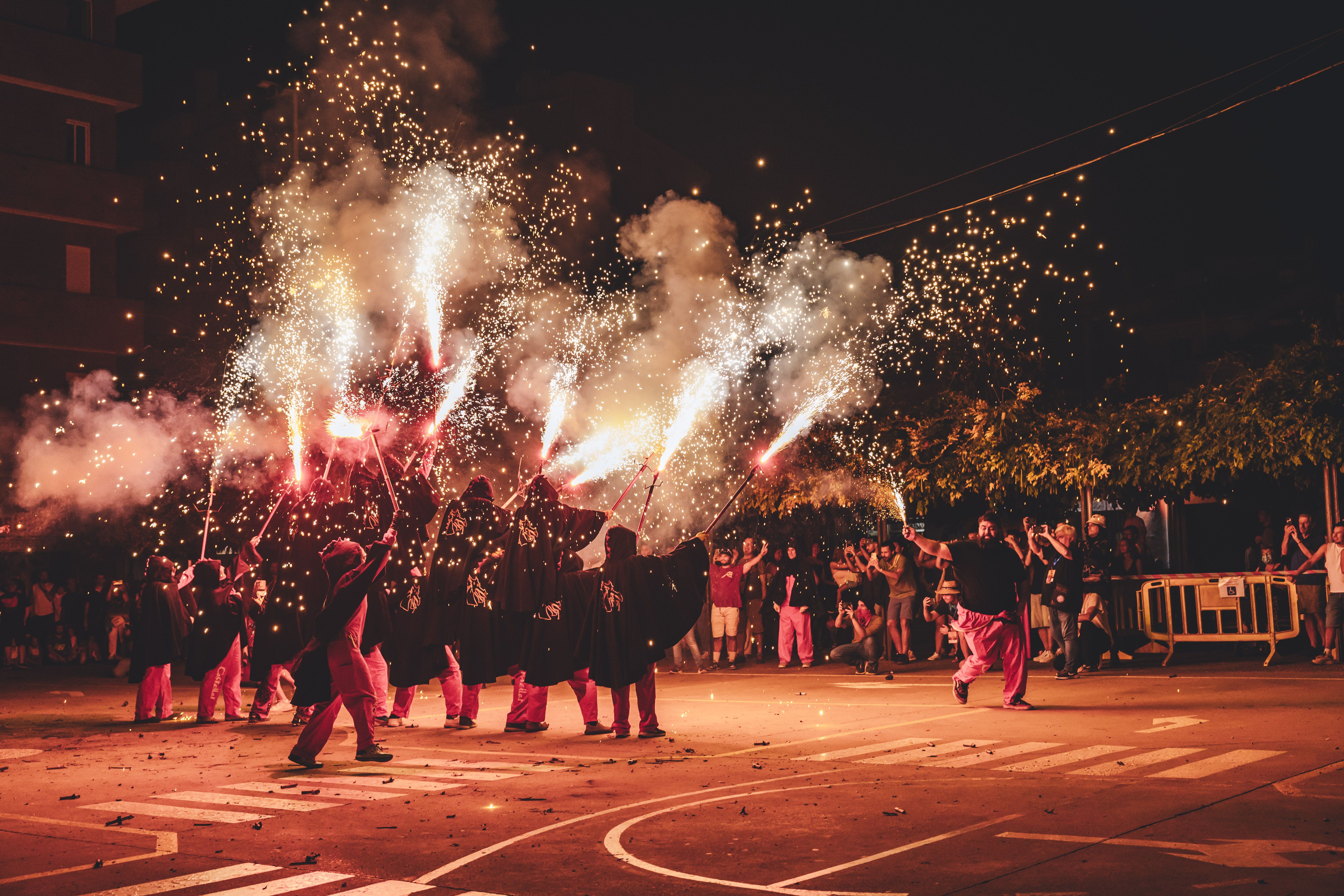Correfoc i versots dels Diables de Ripollet. FOTO Arnau Padilla (68)