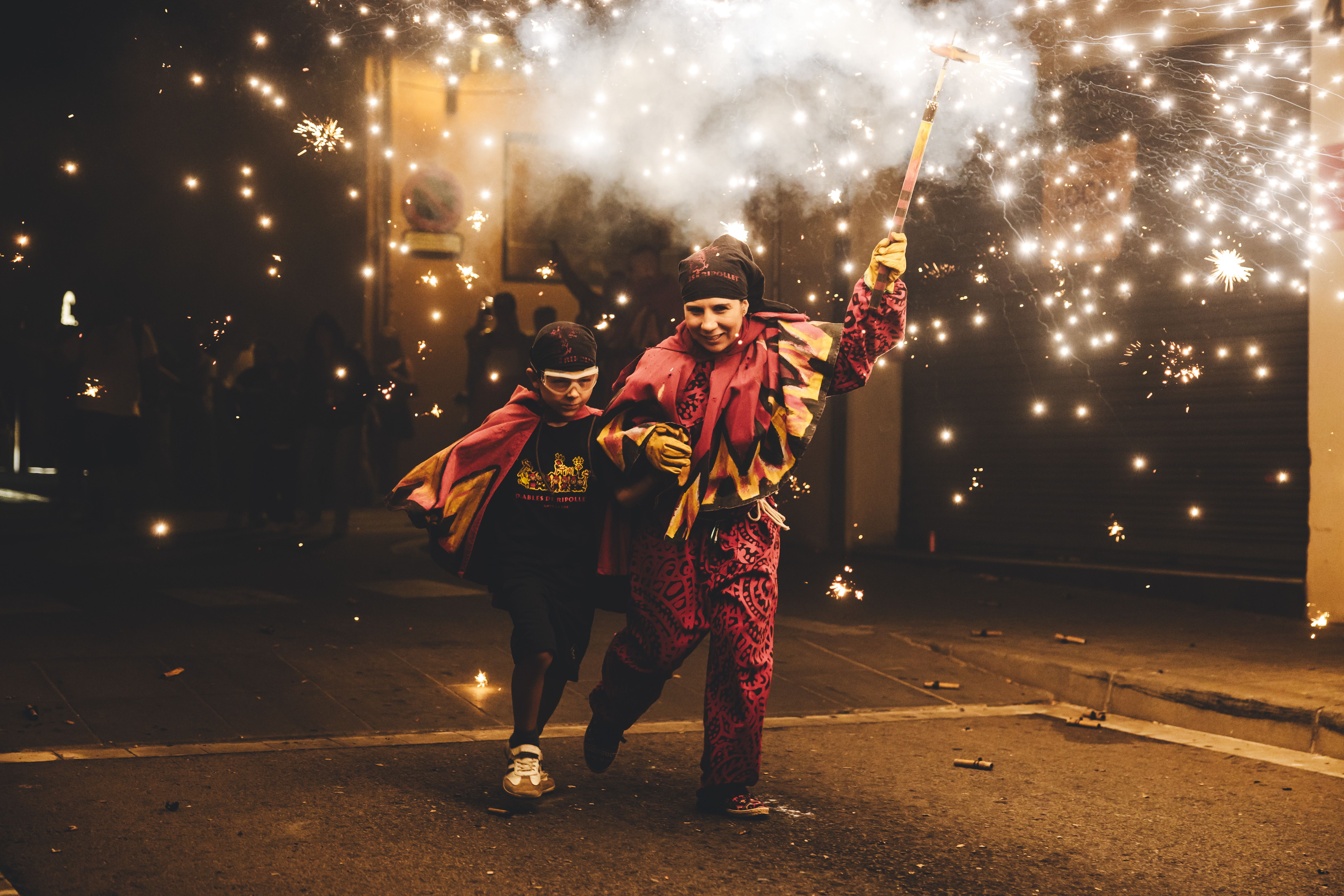Correfoc i versots dels Diables de Ripollet. FOTO Arnau Padilla (27)