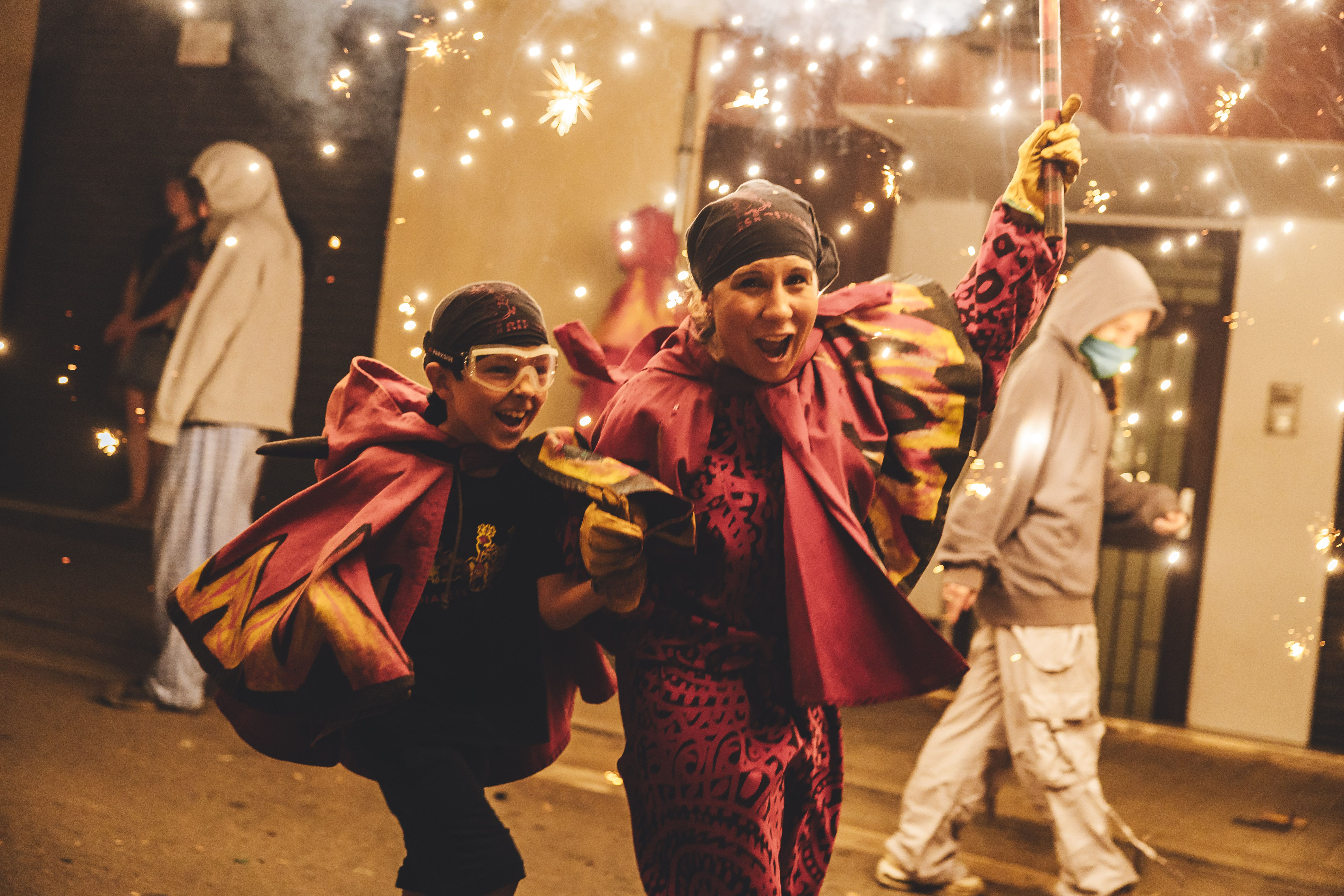 Correfoc i versots dels Diables de Ripollet. FOTO Arnau Padilla (28)