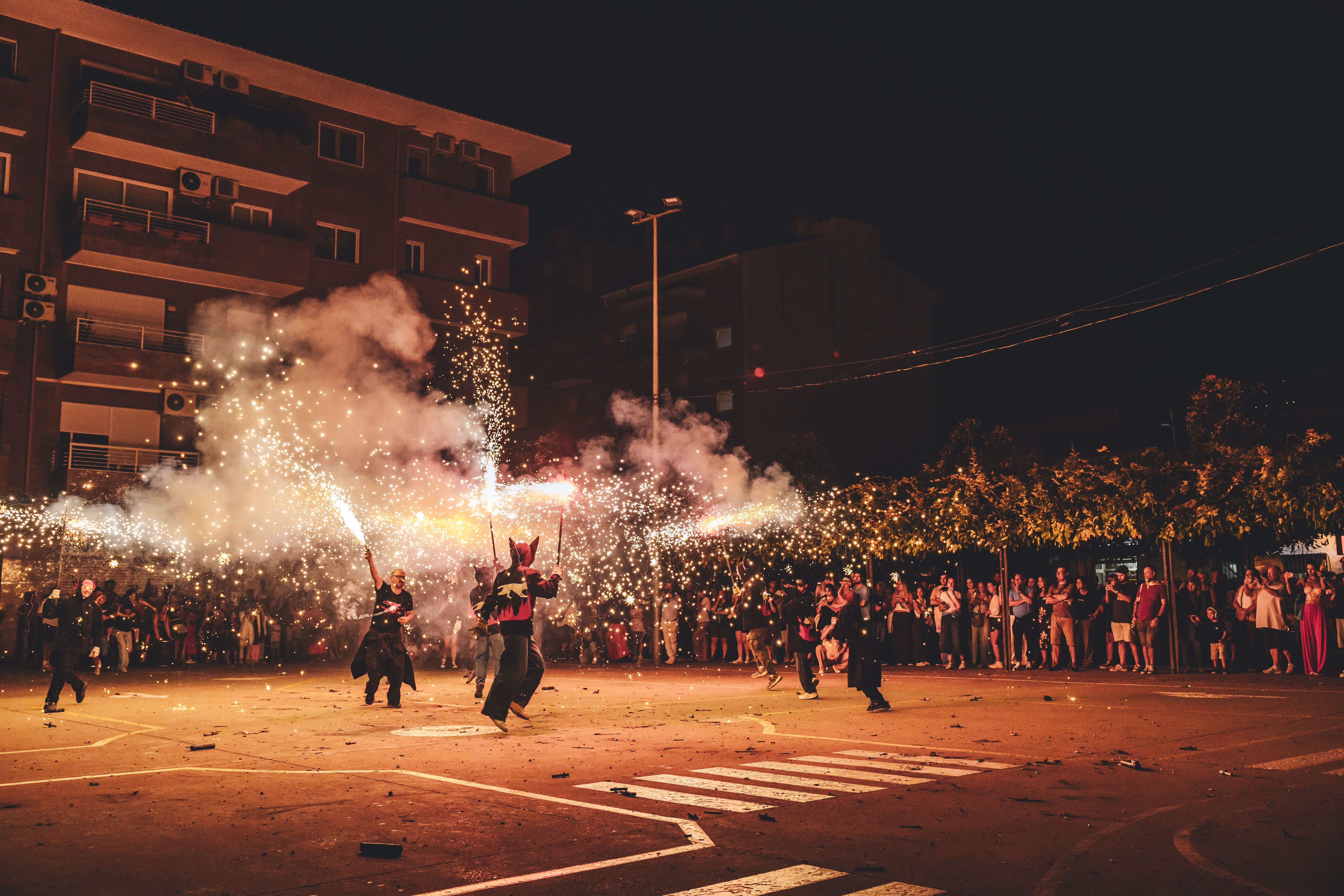 Correfoc i versots dels Diables de Ripollet. FOTO Arnau Padilla (36)