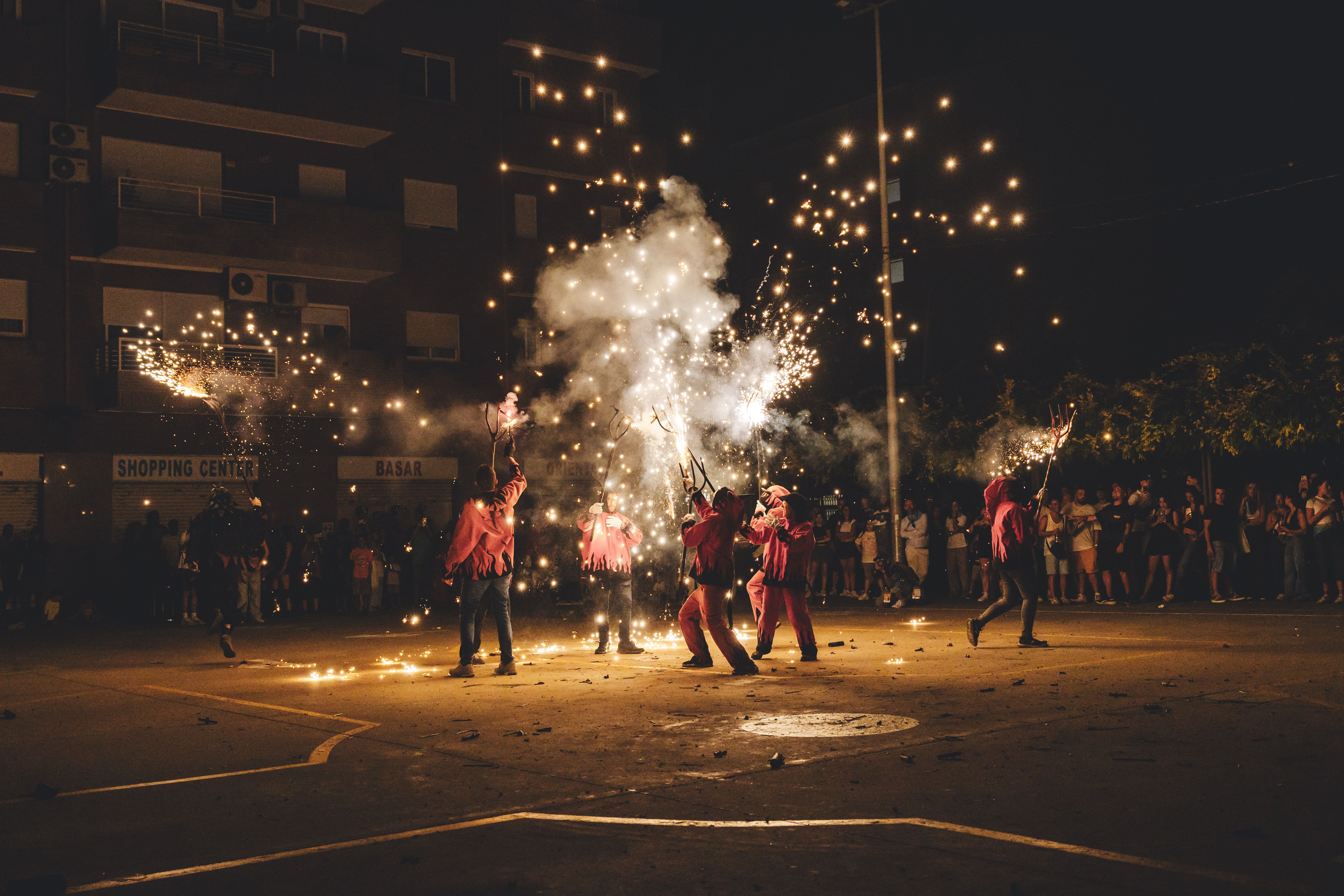 Correfoc i versots dels Diables de Ripollet. FOTO Arnau Padilla (37)
