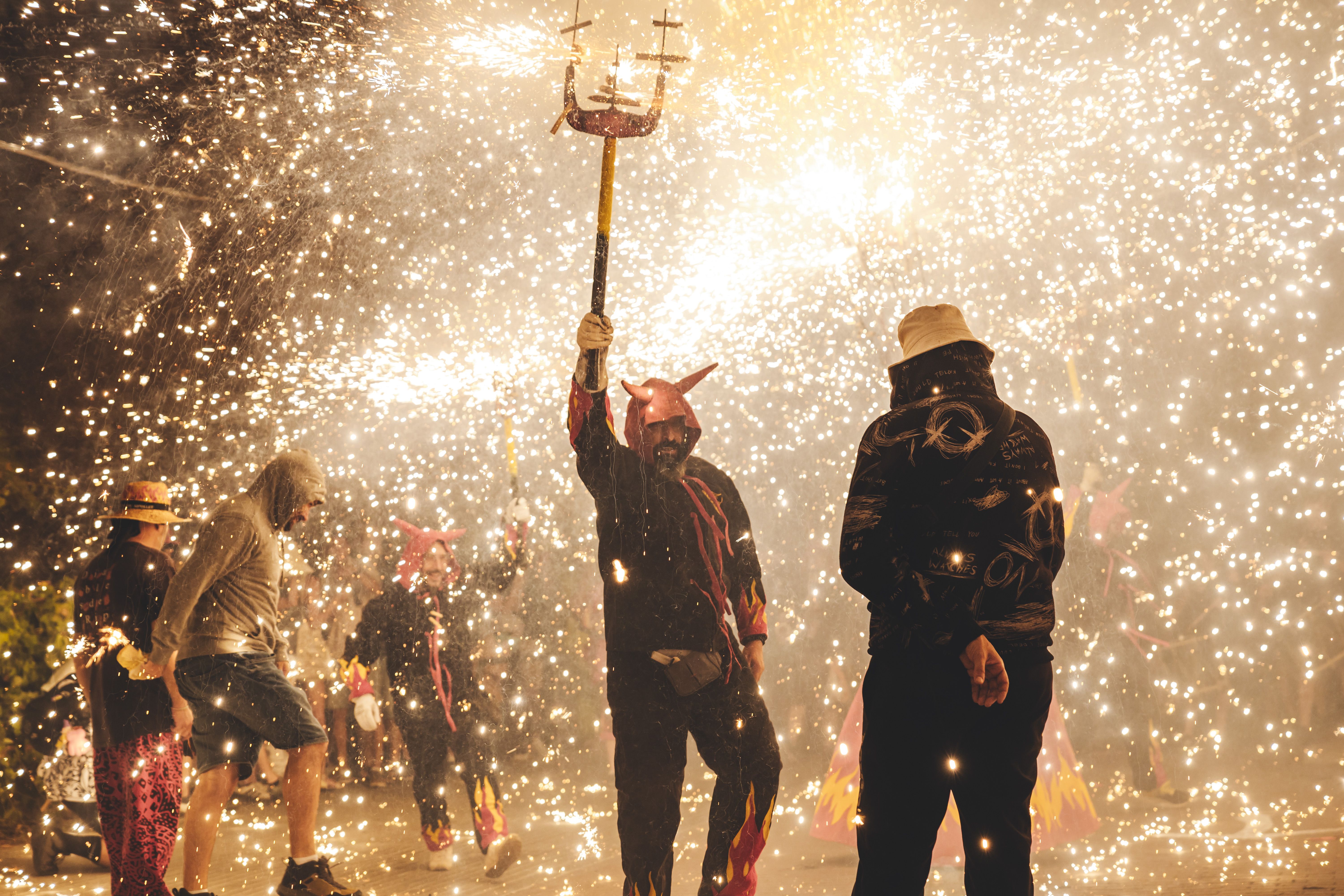 Correfoc i versots dels Diables de Ripollet. FOTO Arnau Padilla (43)