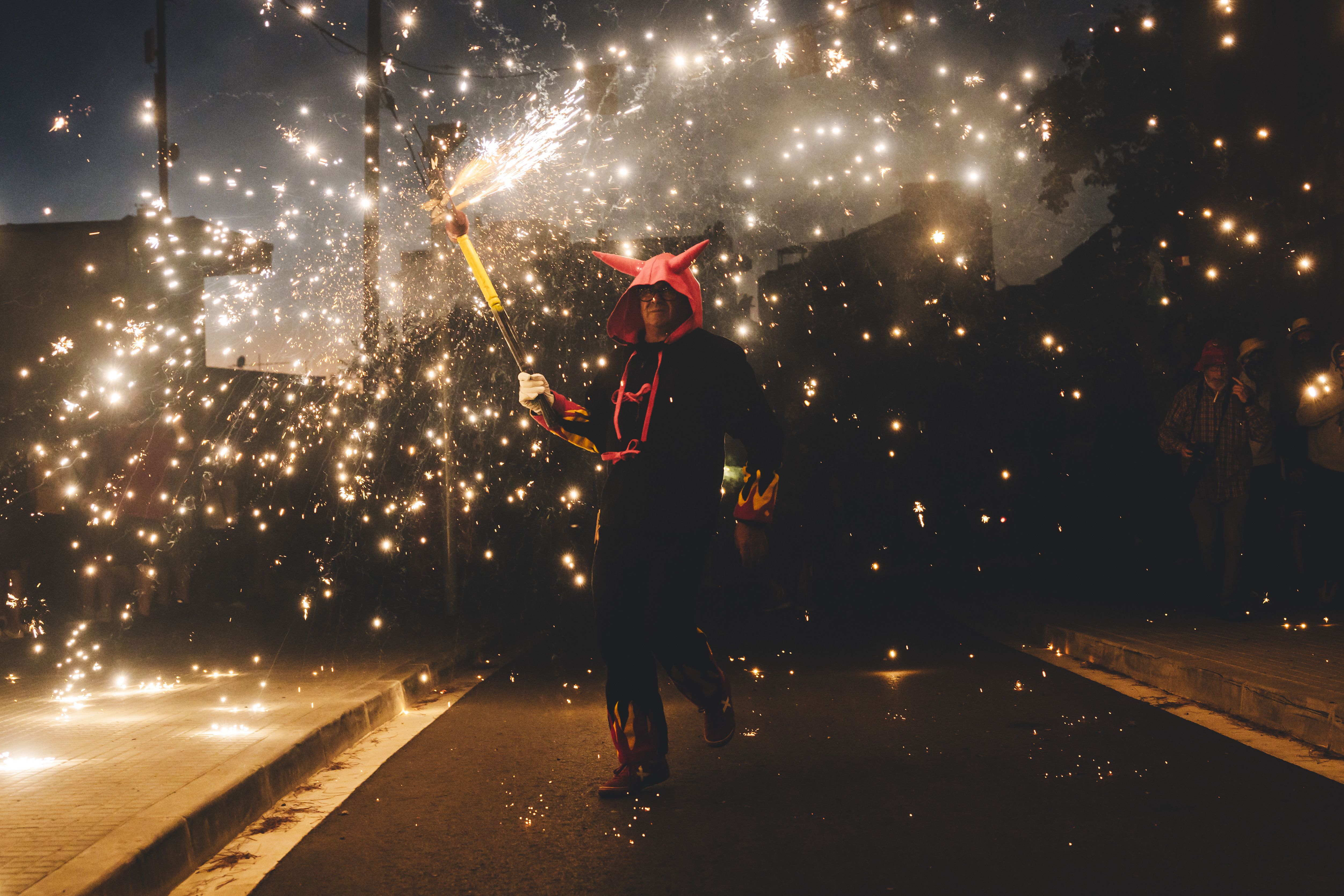 Correfoc i versots dels Diables de Ripollet. FOTO Arnau Padilla (44)