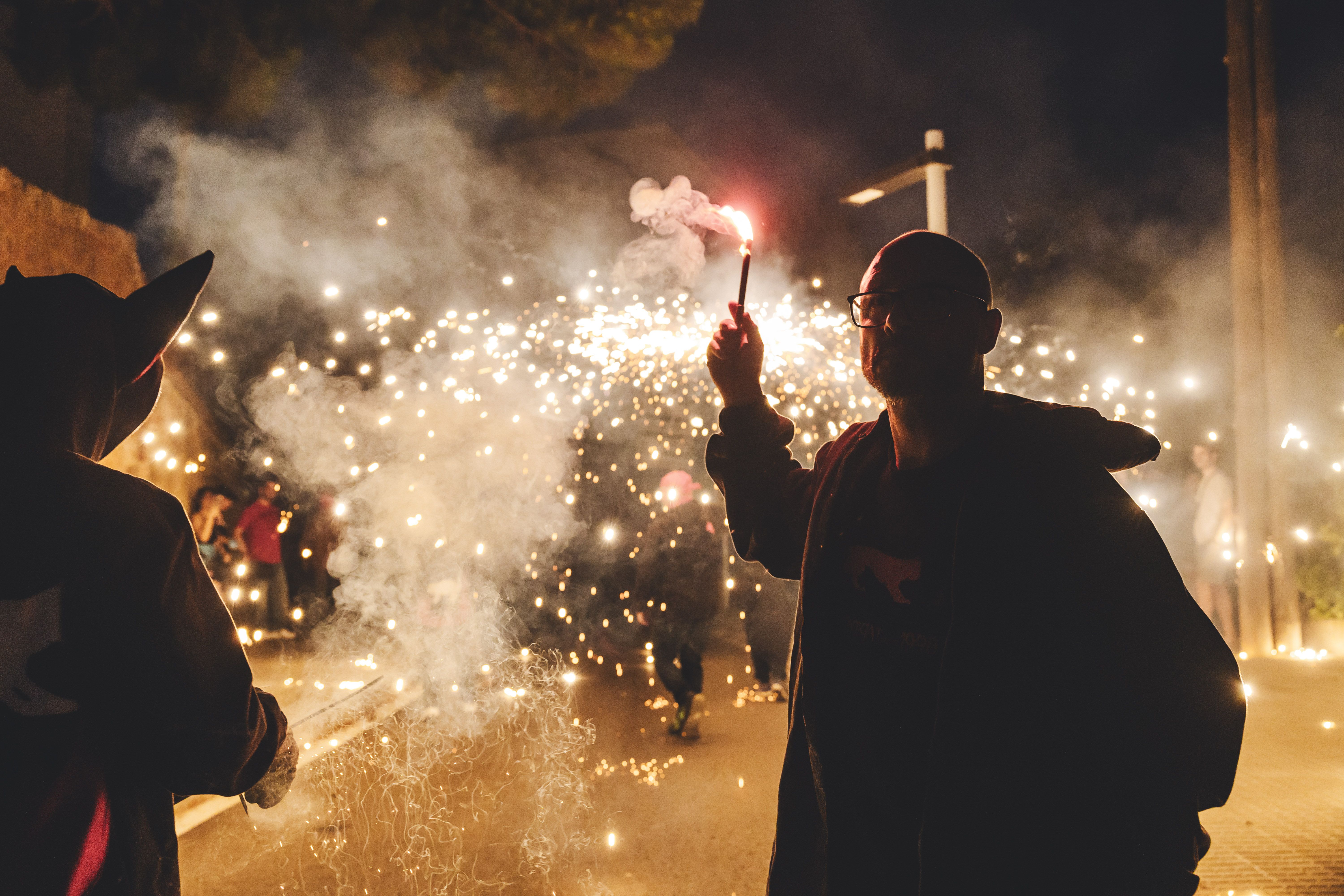 Correfoc i versots dels Diables de Ripollet. FOTO Arnau Padilla (47)