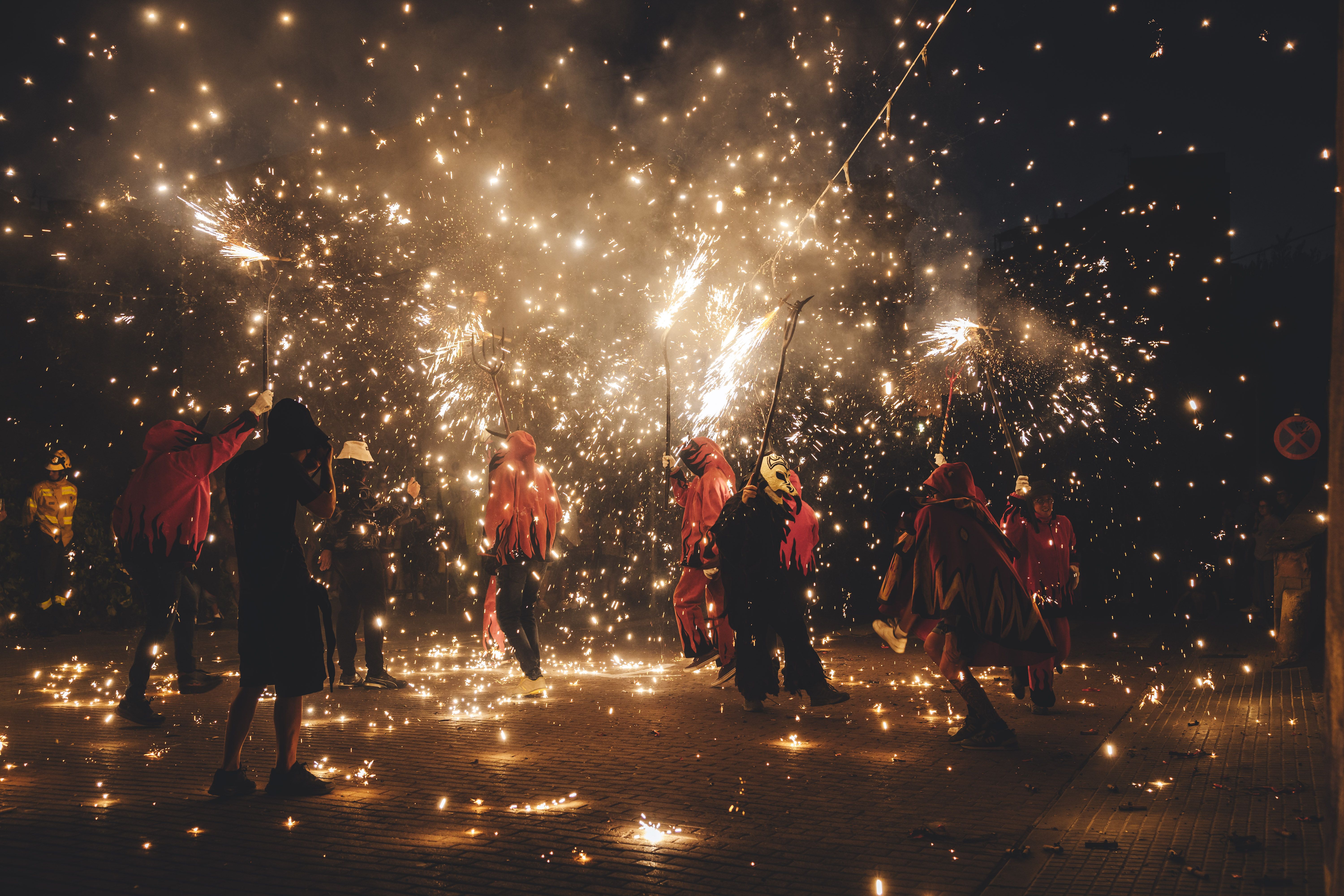 Correfoc i versots dels Diables de Ripollet. FOTO Arnau Padilla (48)