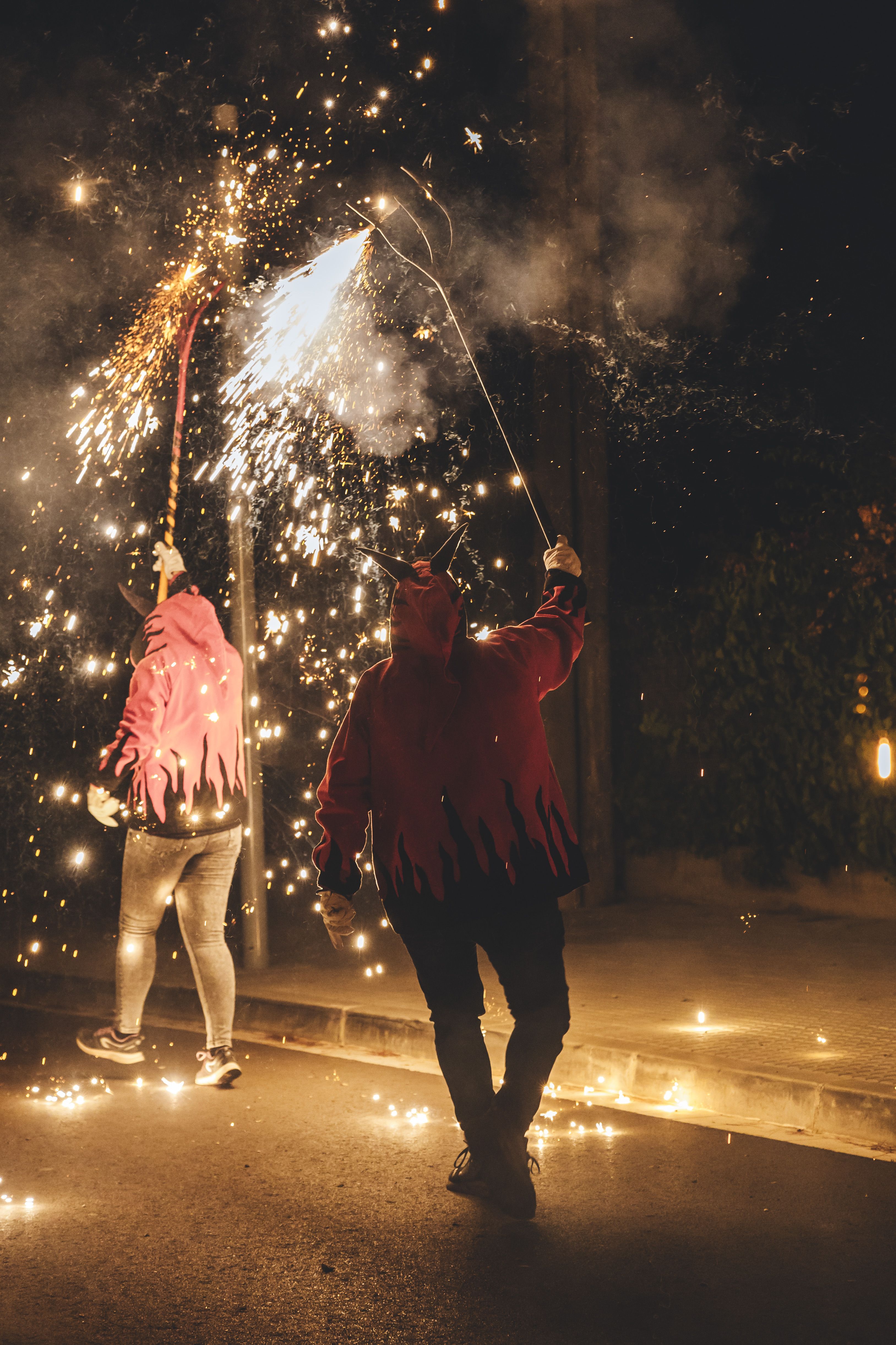 Correfoc i versots dels Diables de Ripollet. FOTO Arnau Padilla (51)