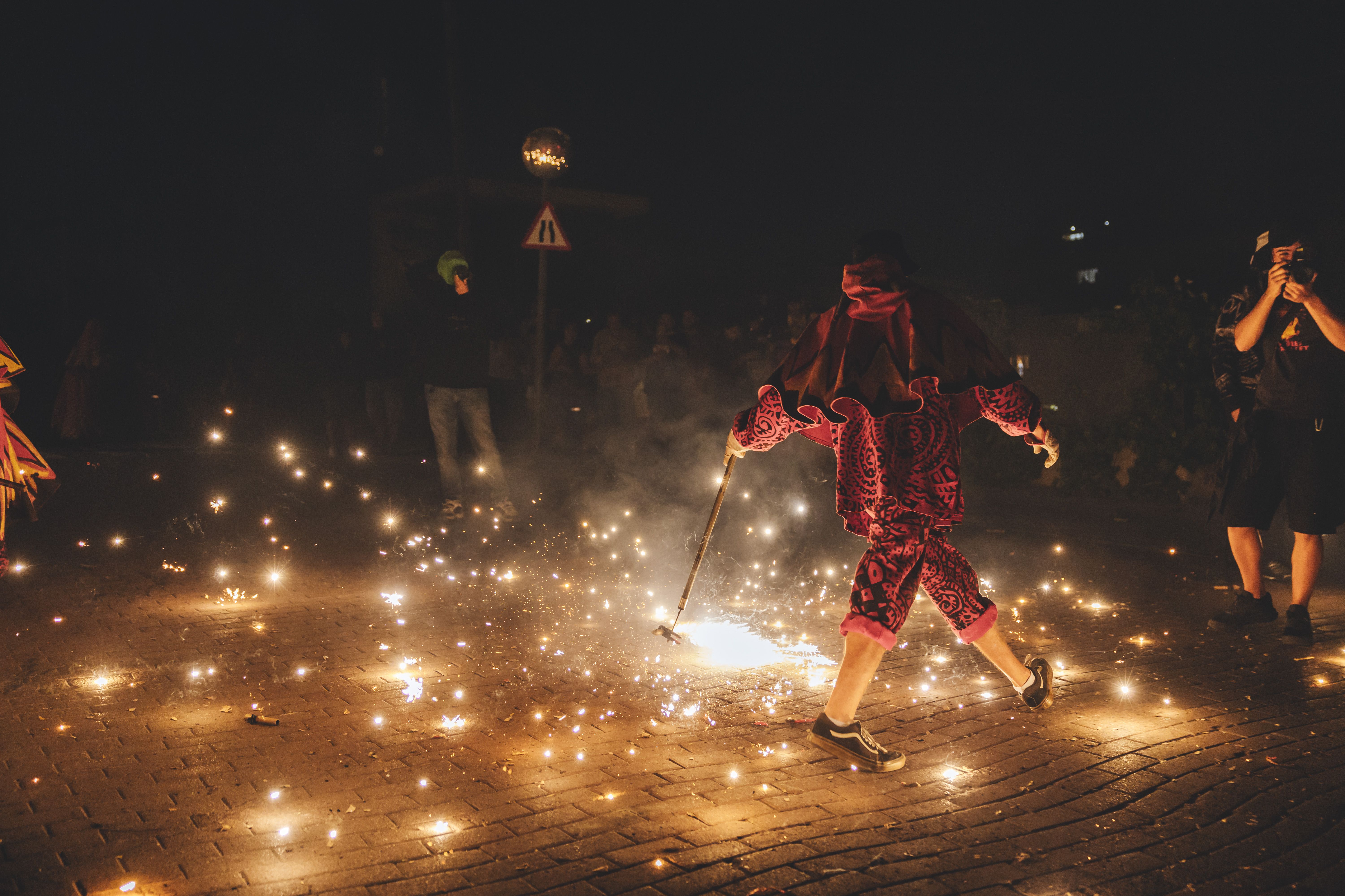 Correfoc i versots dels Diables de Ripollet. FOTO Arnau Padilla (60)