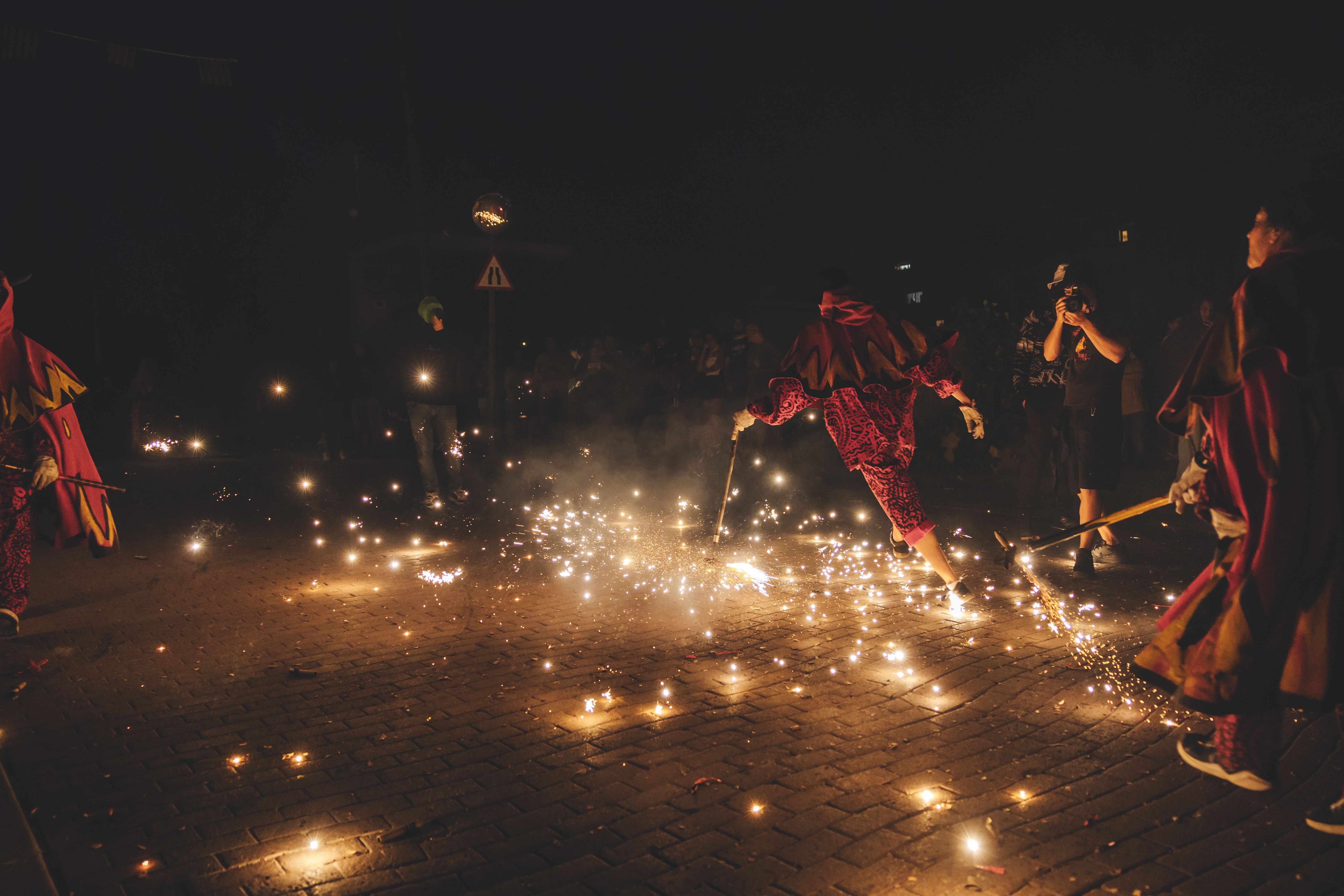 Correfoc i versots dels Diables de Ripollet. FOTO Arnau Padilla (61)