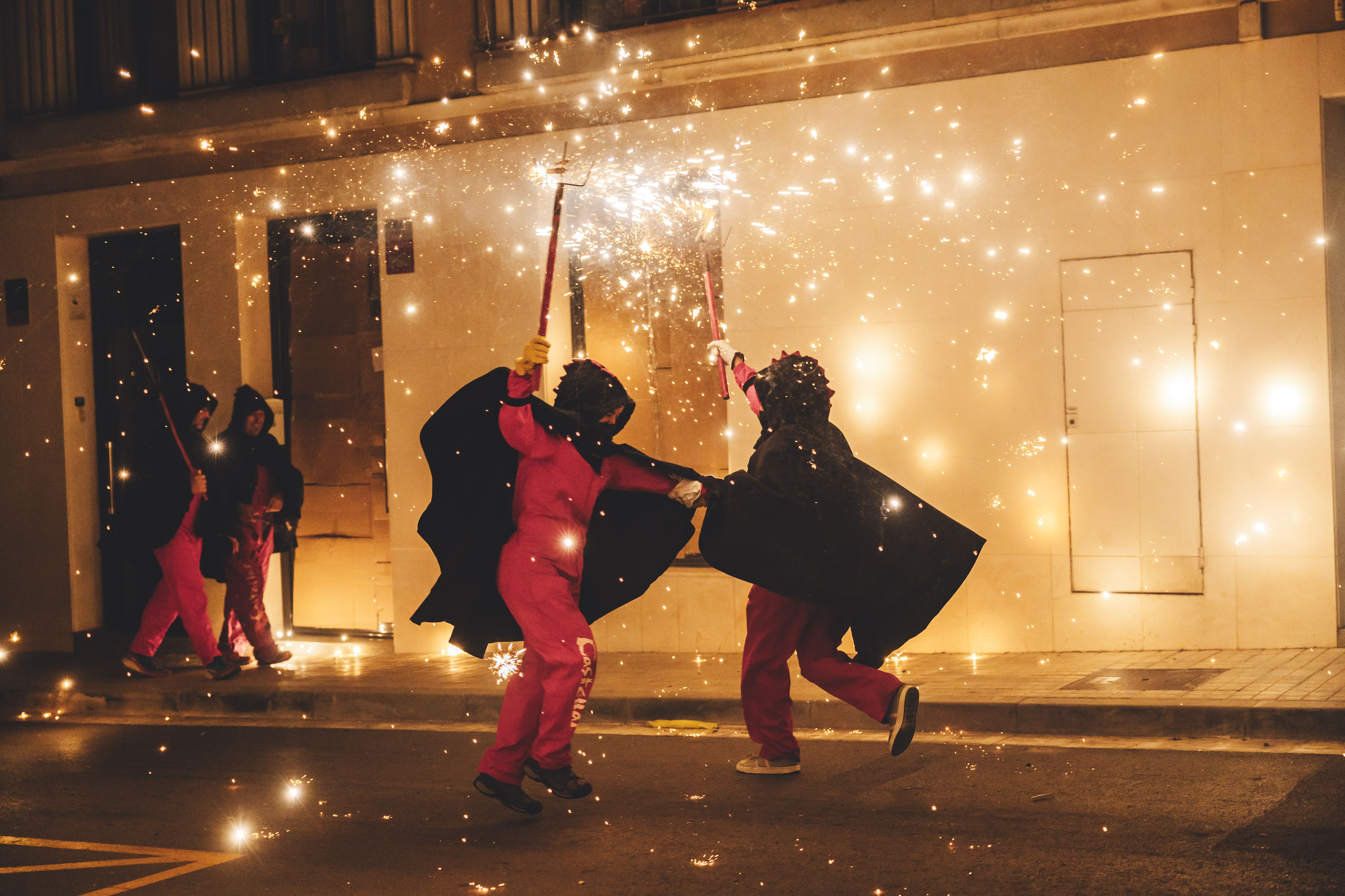 Correfoc i versots dels Diables de Ripollet. FOTO Arnau Padilla (63)