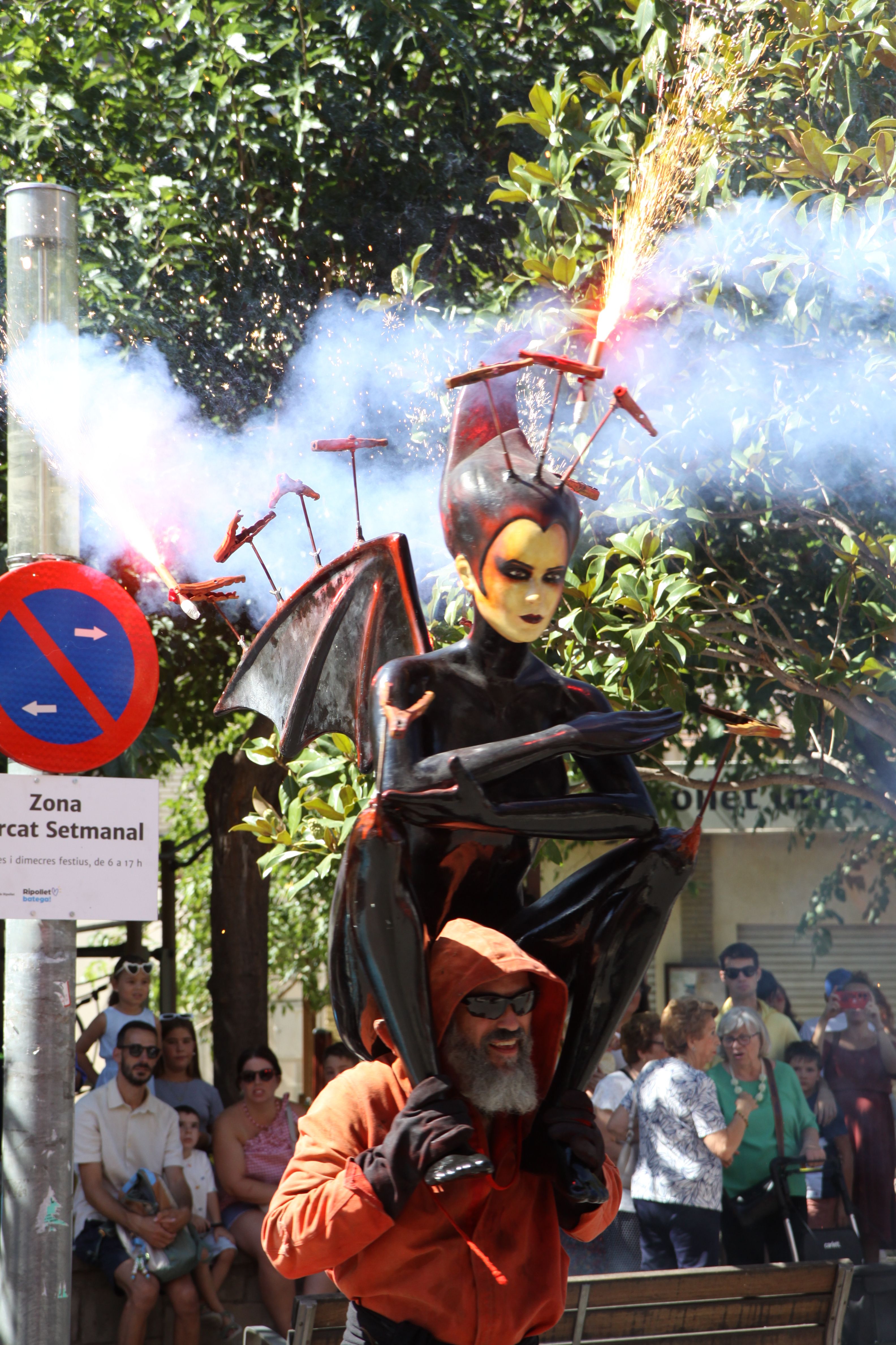 La Diabólica de la Colla de Morvedre. Foto: Laia Jubany
